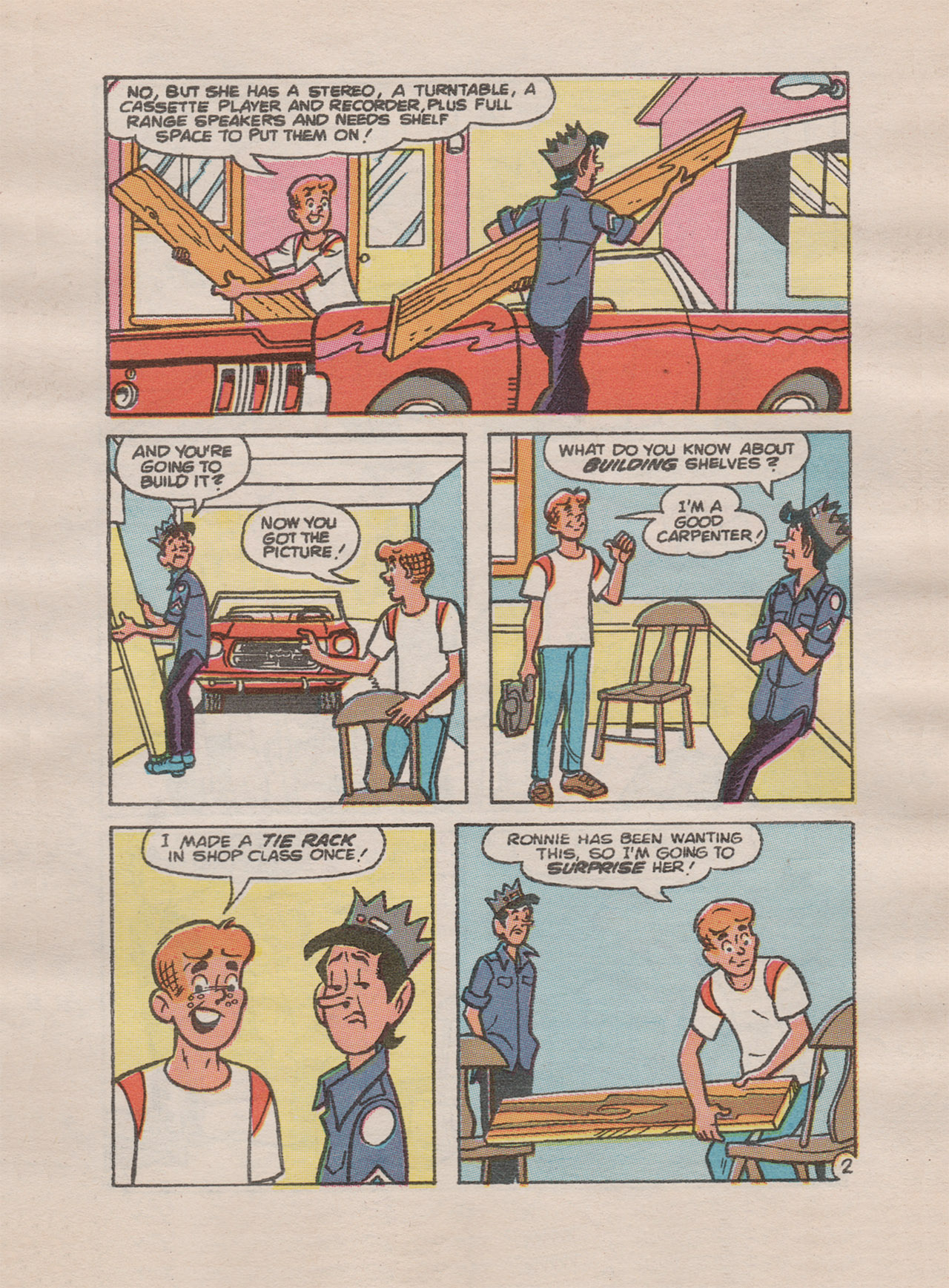 Read online Jughead with Archie Digest Magazine comic -  Issue #101 - 102