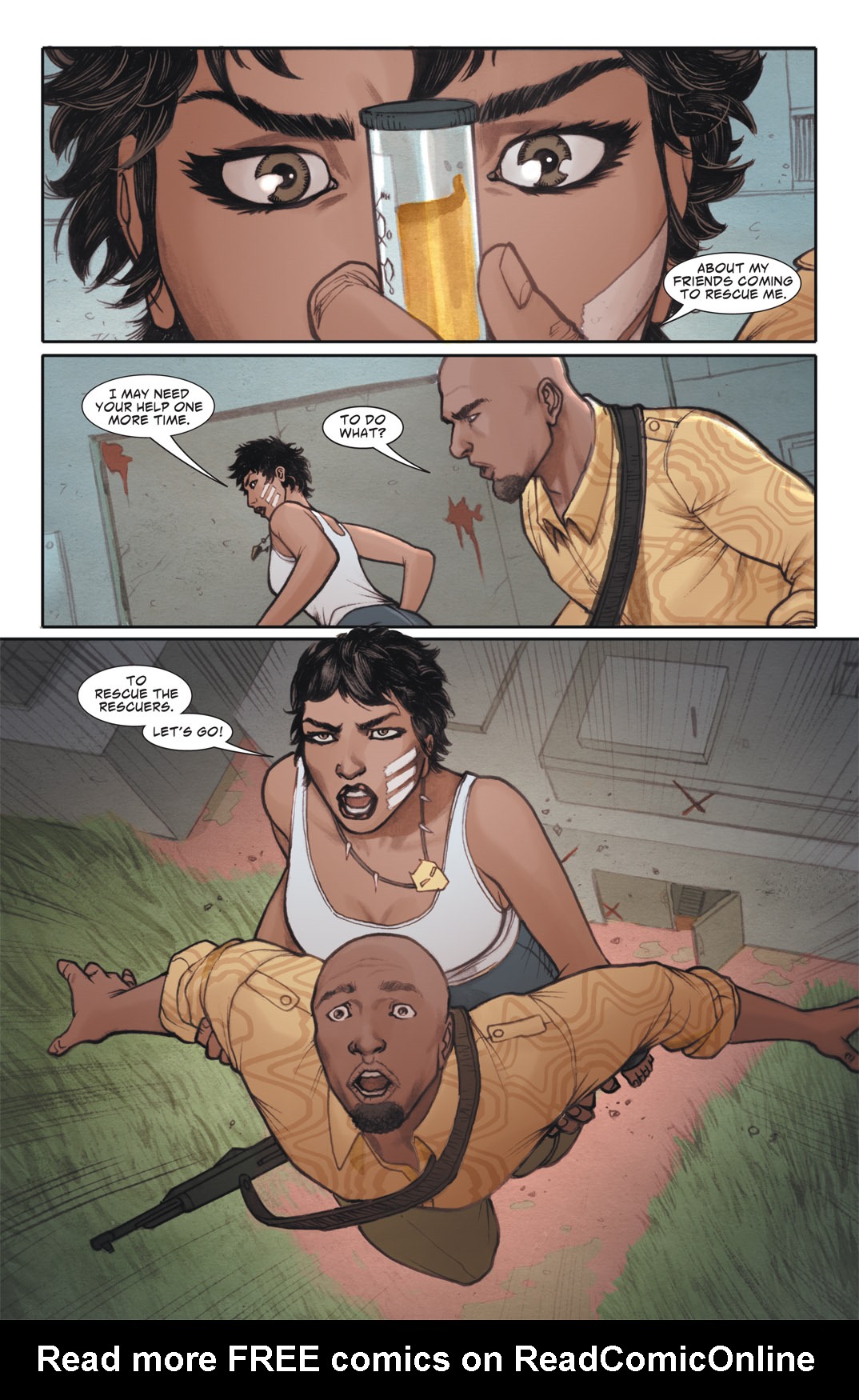 Read online Vixen: Return of the Lion comic -  Issue #4 - 22