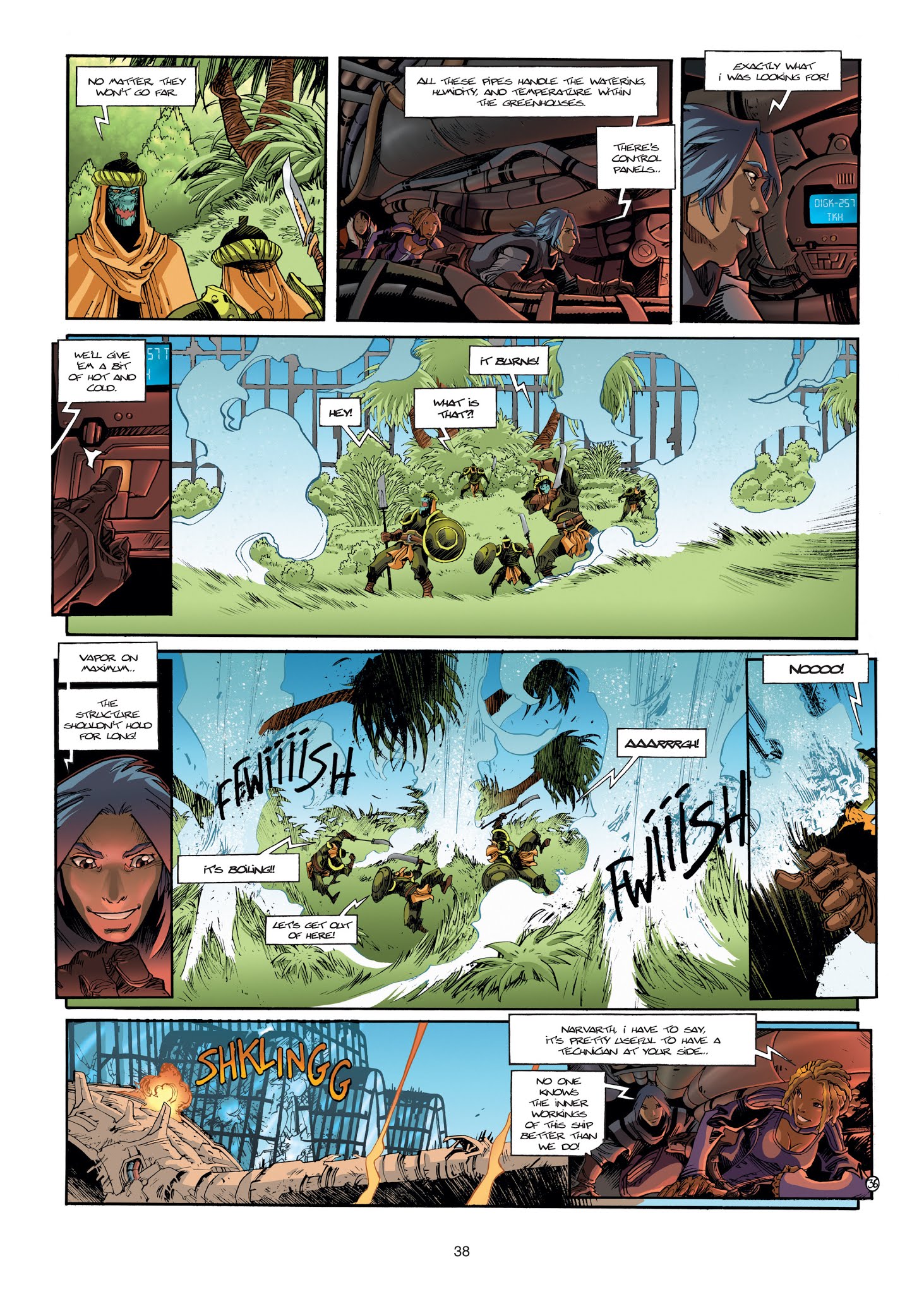 Read online Ythaq comic -  Issue #5 - 38