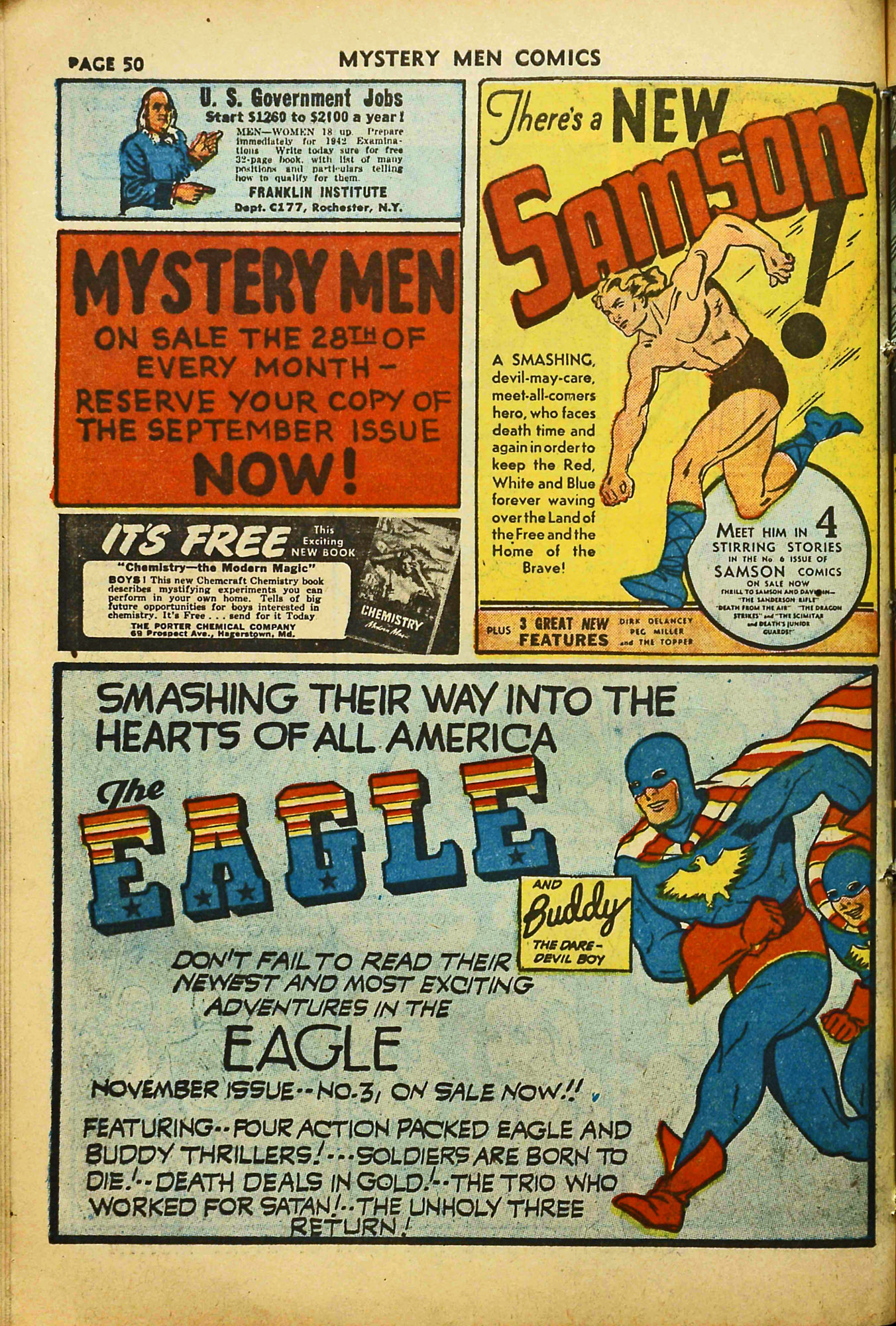 Read online Mystery Men Comics comic -  Issue #29 - 51