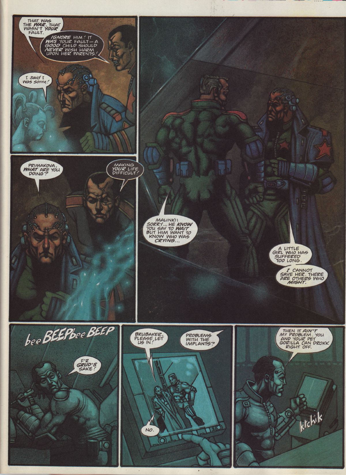 Read online Judge Dredd Megazine (vol. 3) comic -  Issue #28 - 22