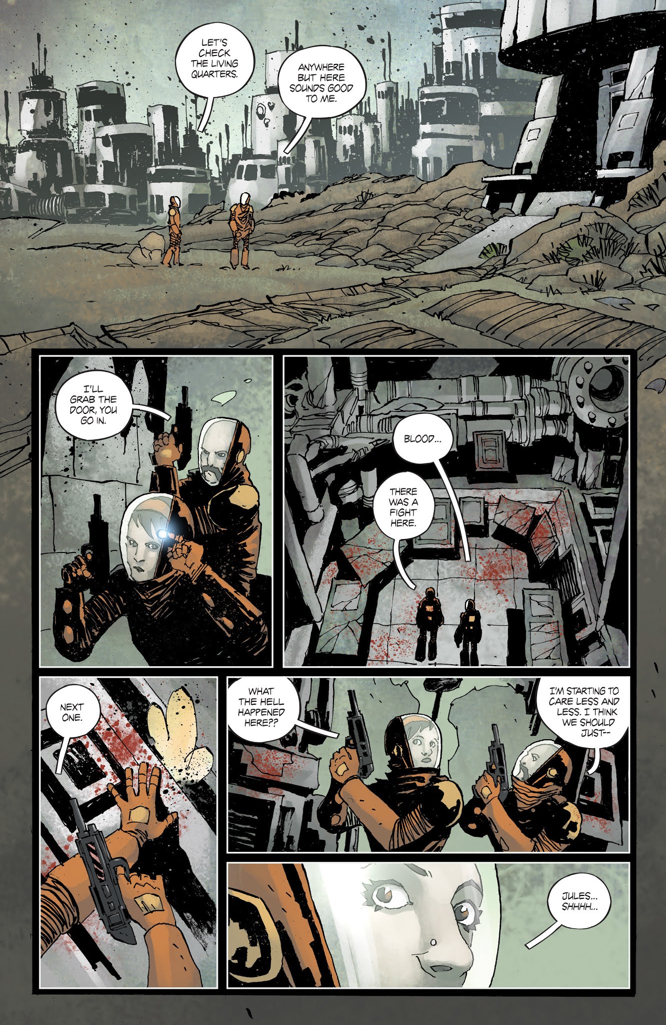 Read online The Disciples comic -  Issue #3 - 8