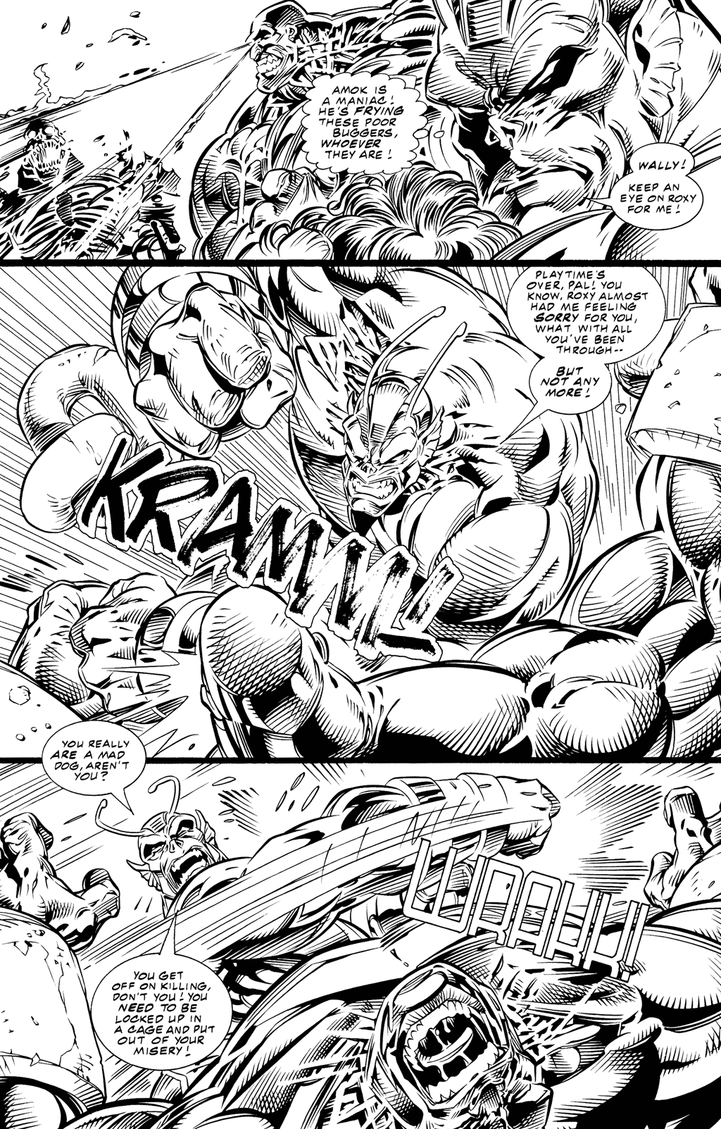 Read online Vanguard: Strange Visitors comic -  Issue #3 - 22