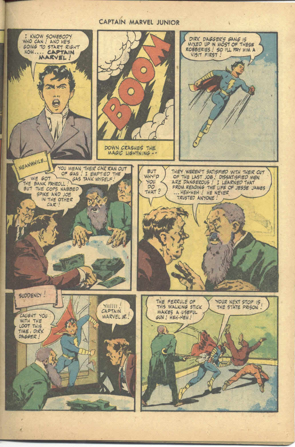 Read online Captain Marvel, Jr. comic -  Issue #37 - 13