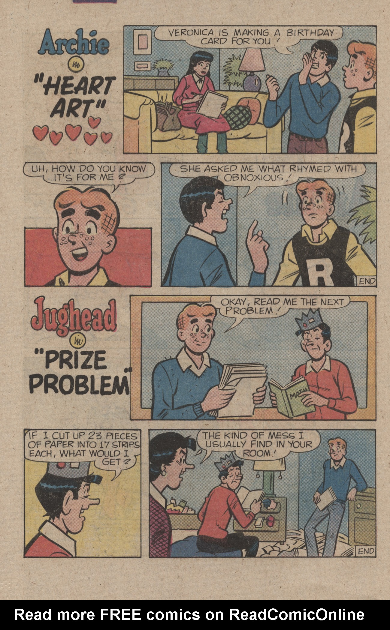 Read online Archie's Joke Book Magazine comic -  Issue #276 - 4