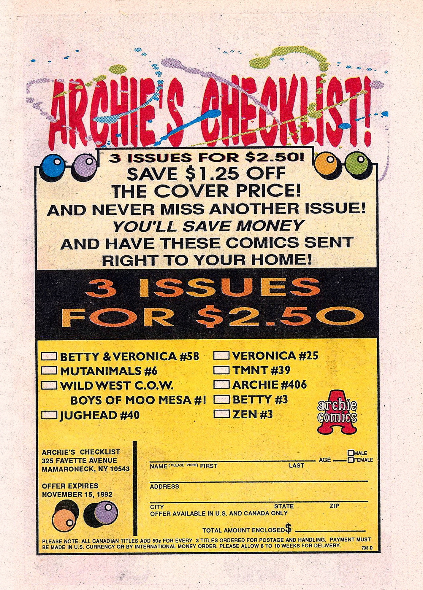 Read online Jughead's Double Digest Magazine comic -  Issue #14 - 185
