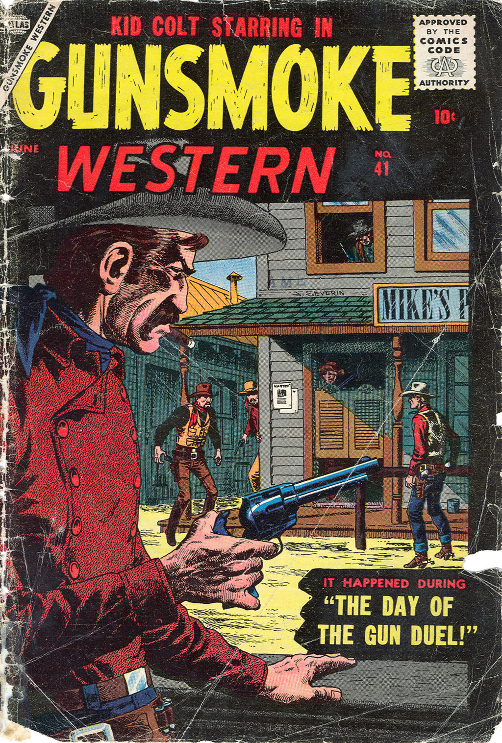 Read online Gunsmoke Western comic -  Issue #41 - 1
