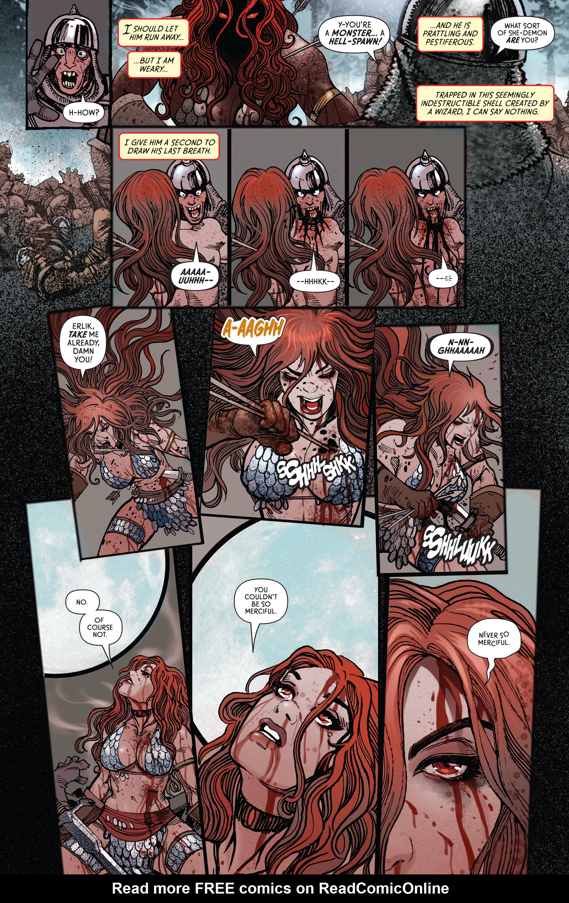 Read online The Invincible Red Sonja comic -  Issue #1 - 10