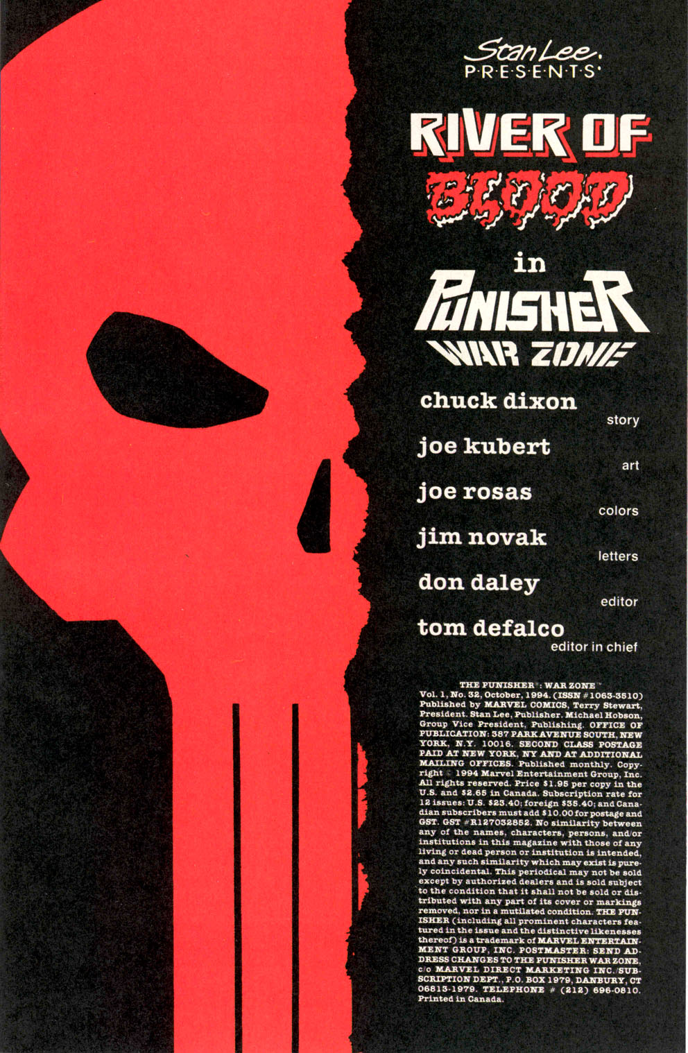 Read online The Punisher War Zone comic -  Issue #32 - 2