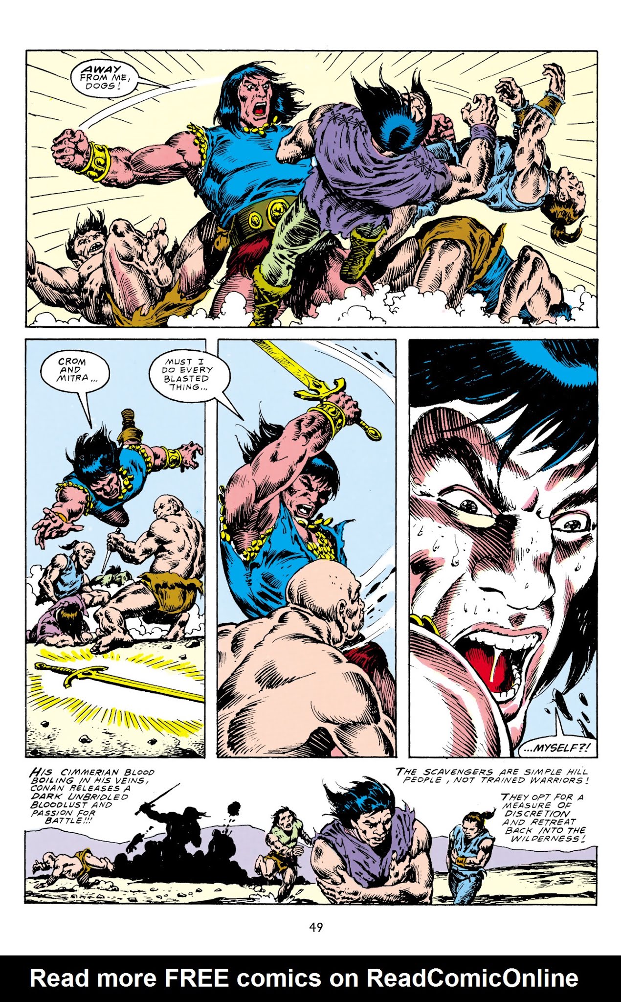 Read online The Chronicles of Conan comic -  Issue # TPB 26 (Part 1) - 50