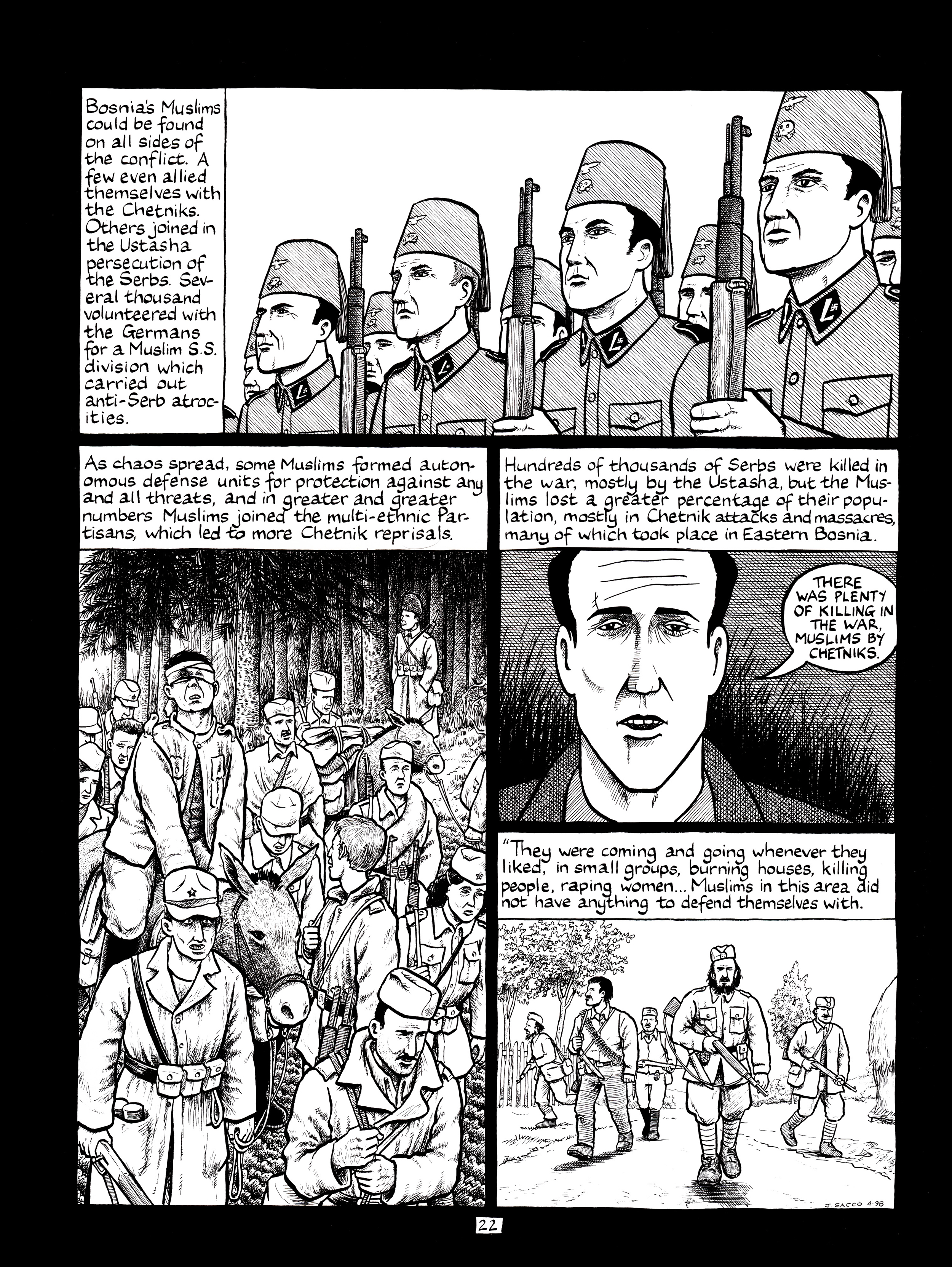 Read online Safe Area Goražde comic -  Issue # TPB (Part 1) - 61