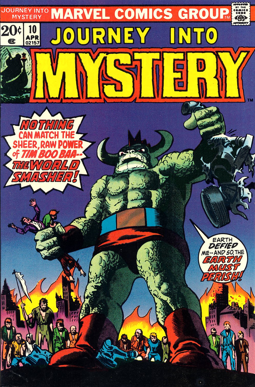 Journey Into Mystery (1972) issue 10 - Page 1