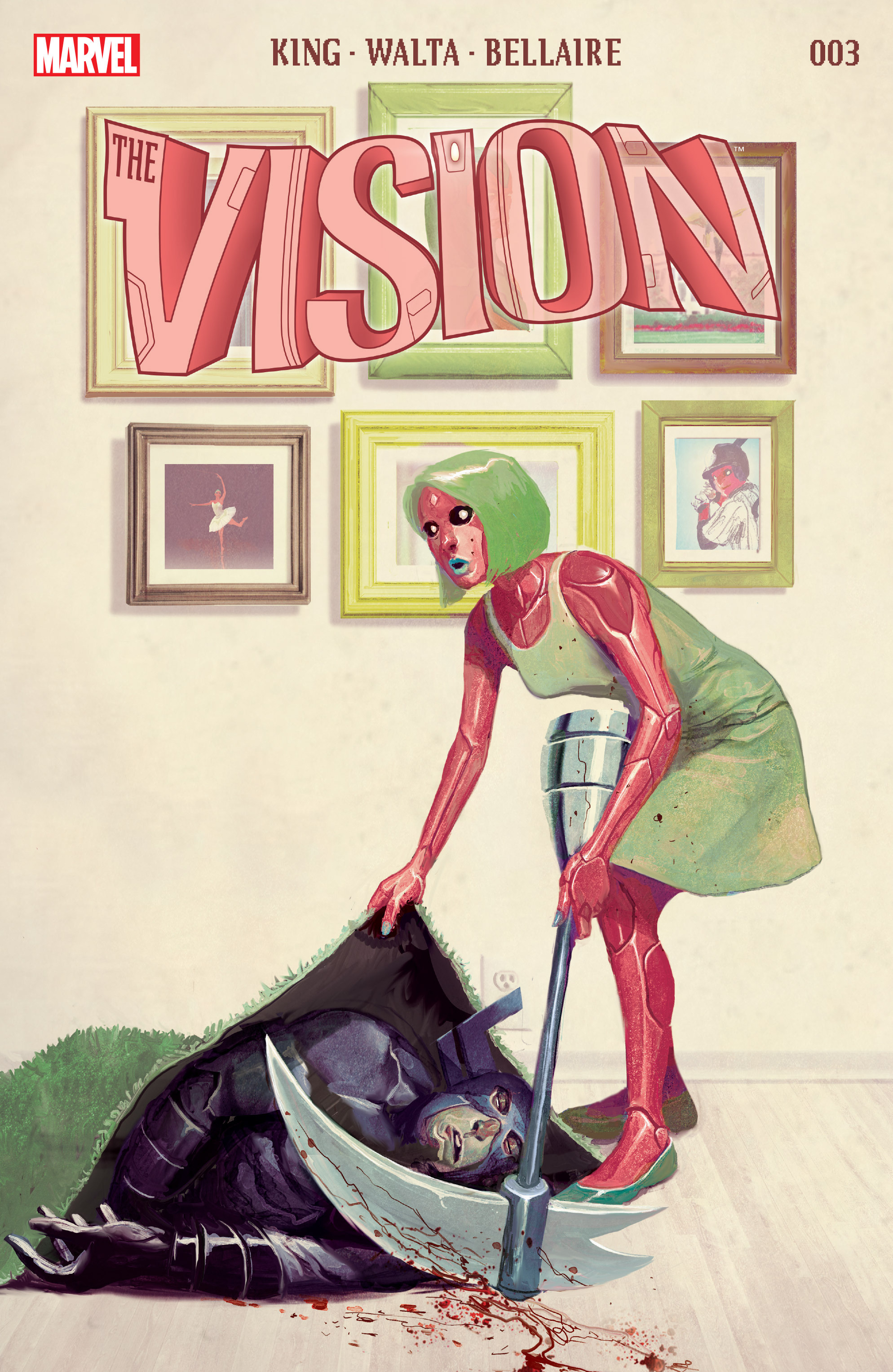 Read online Vision comic -  Issue #3 - 1