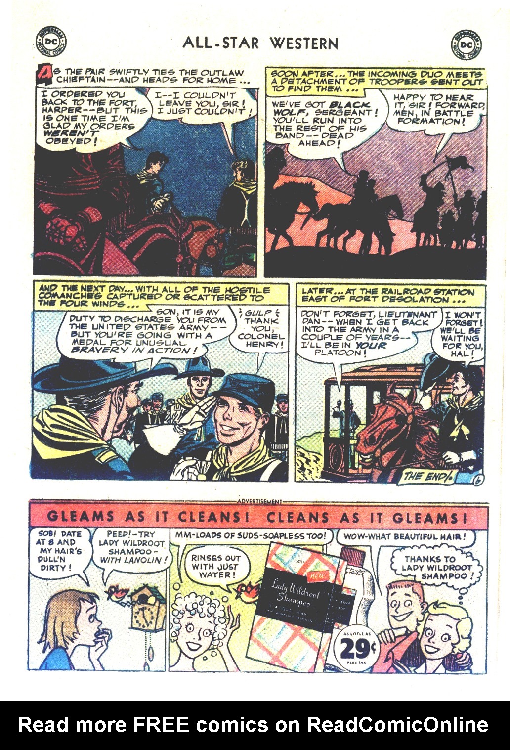 Read online All-Star Western (1951) comic -  Issue #66 - 17