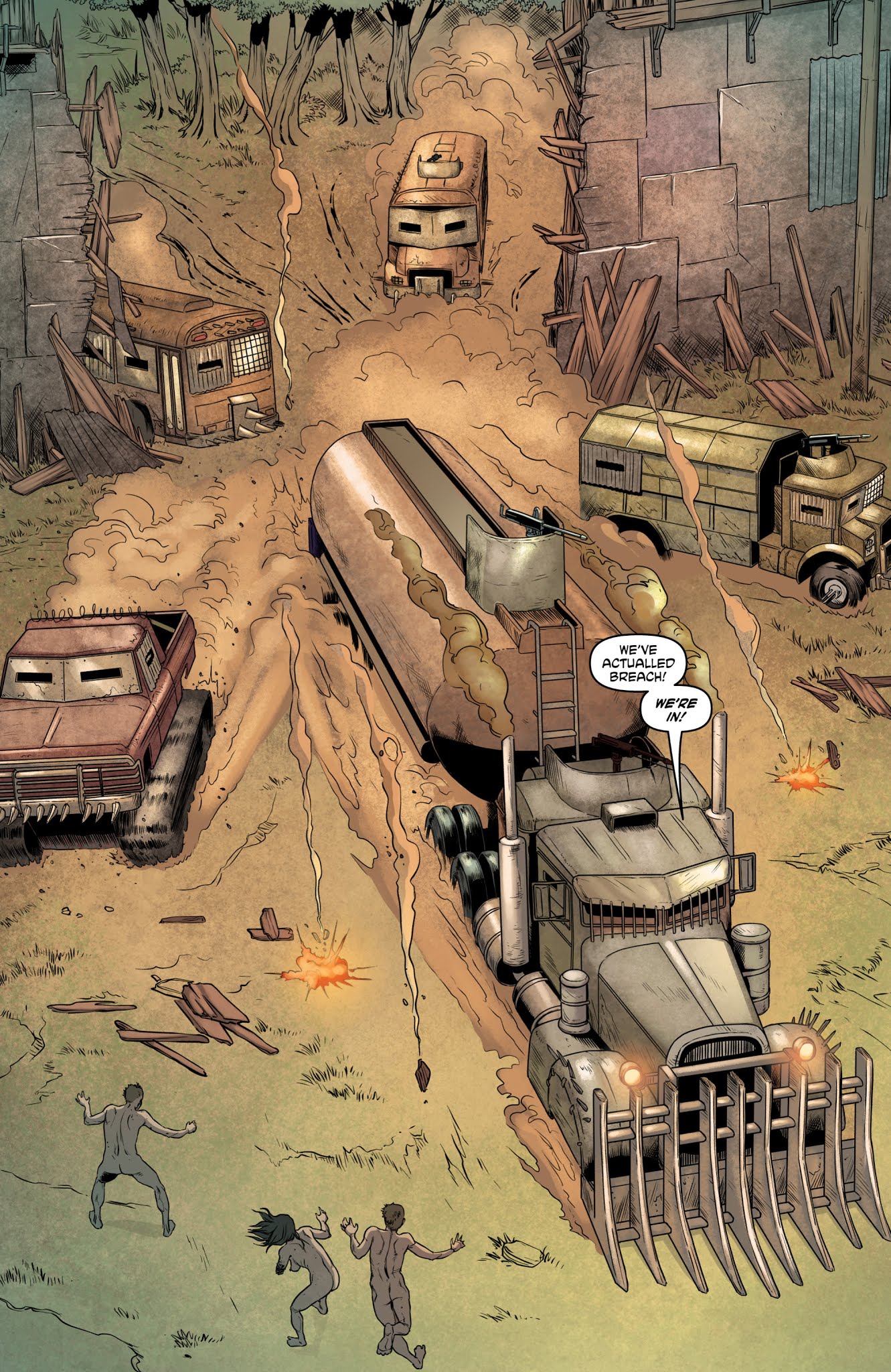 Read online Crossed Plus One Hundred: Mimic comic -  Issue #6 - 5