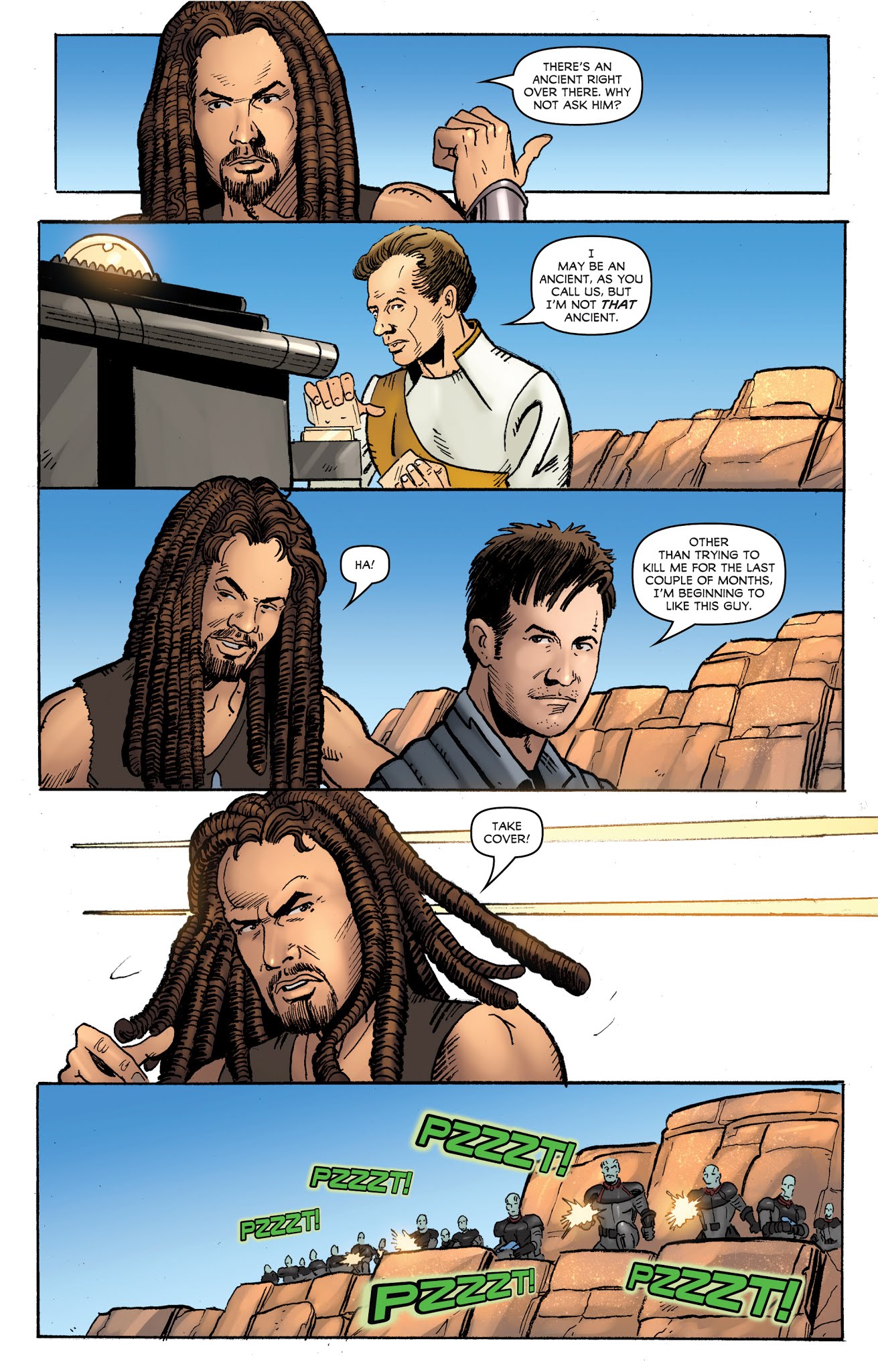 Read online Stargate Atlantis: Singularity comic -  Issue #3 - 4