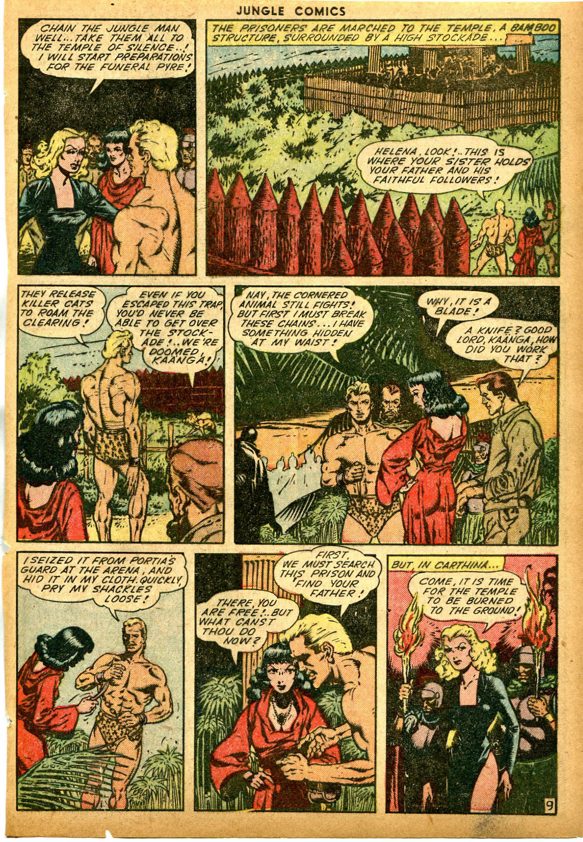 Read online Jungle Comics comic -  Issue #58 - 11