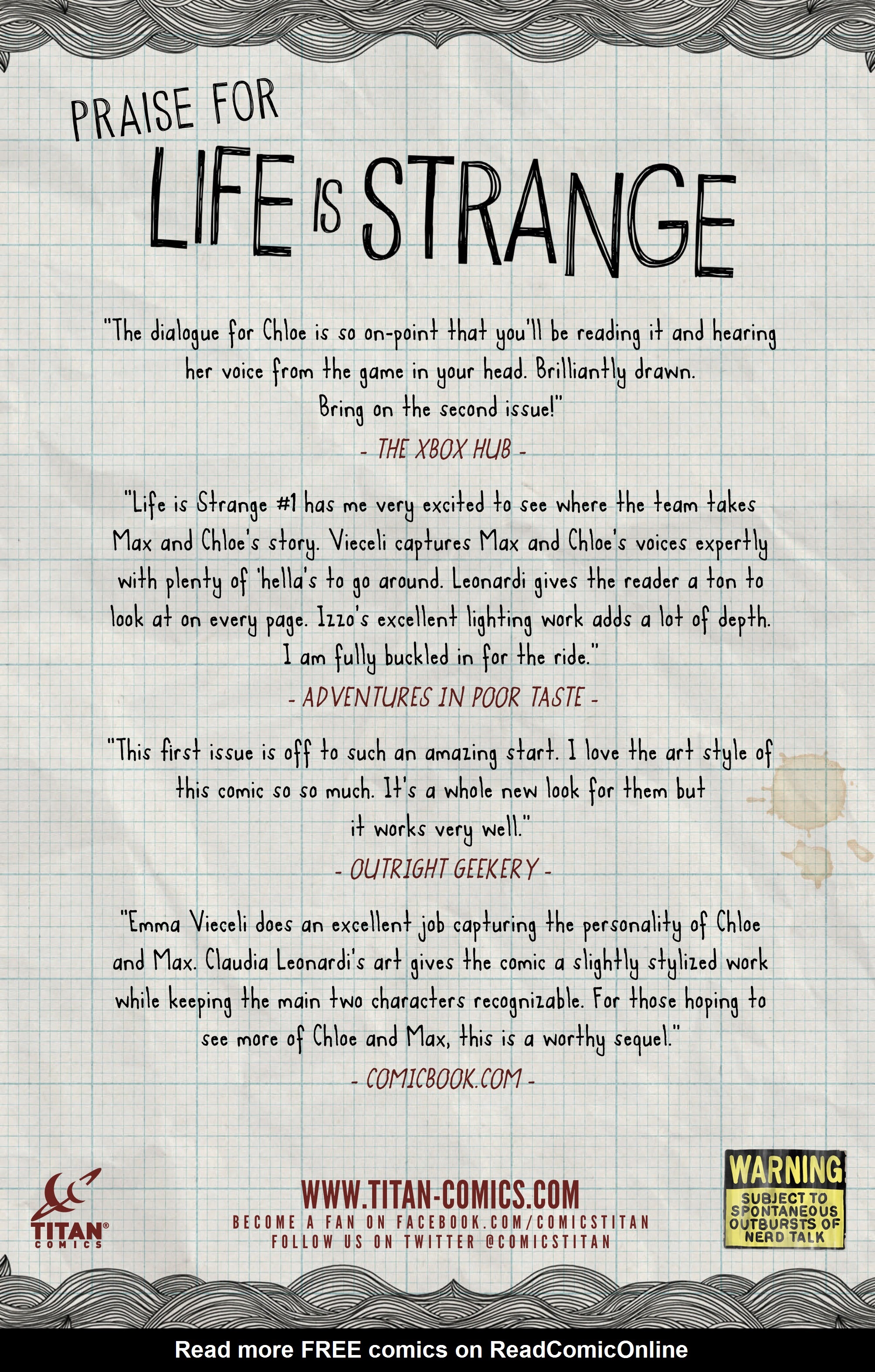 Read online Life is Strange: Coming Home comic -  Issue #1 - 57