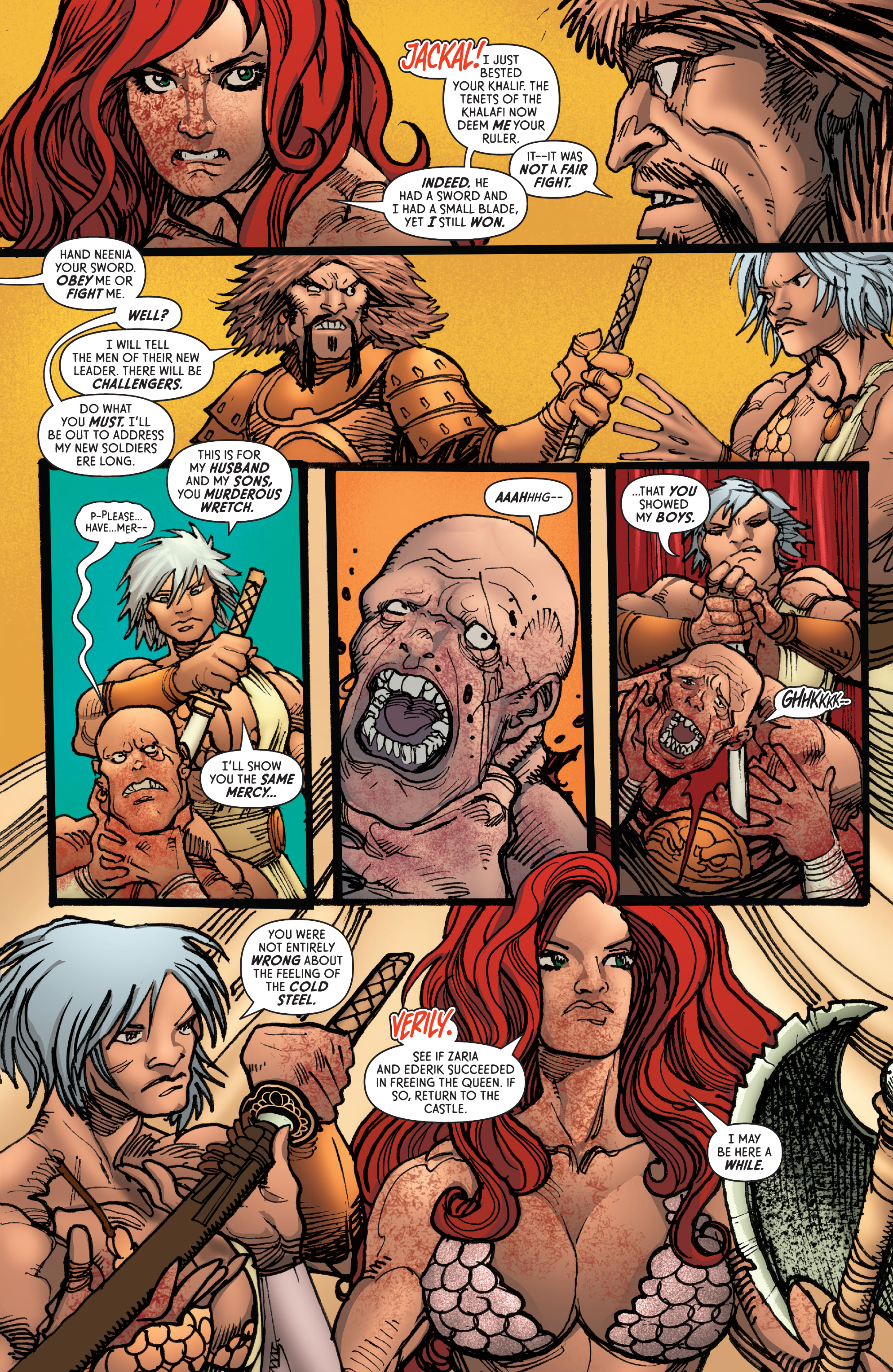 Read online The Invincible Red Sonja comic -  Issue #10 - 19