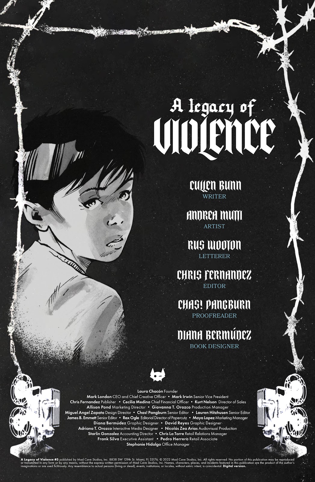 A Legacy of Violence issue 3 - Page 2
