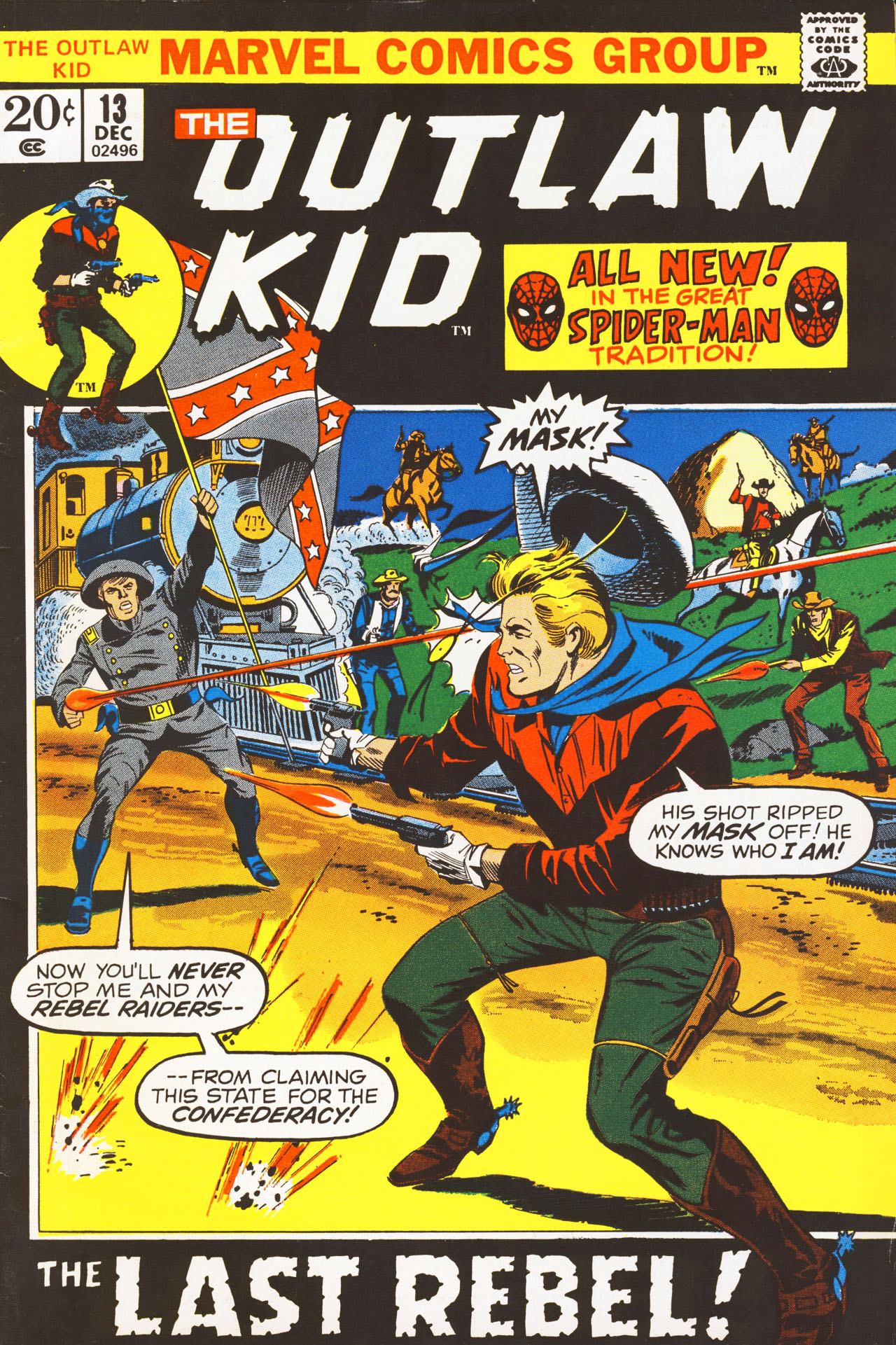 Read online The Outlaw Kid (1970) comic -  Issue #13 - 1