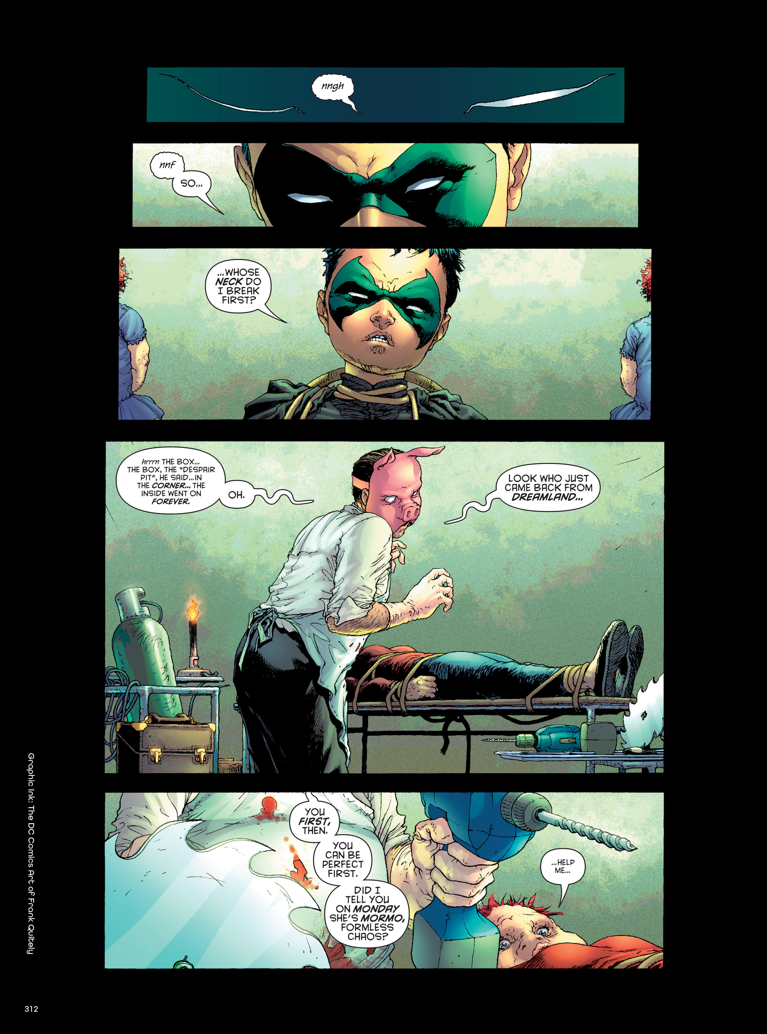 Read online Graphic Ink: The DC Comics Art of Frank Quitely comic -  Issue # TPB (Part 4) - 4