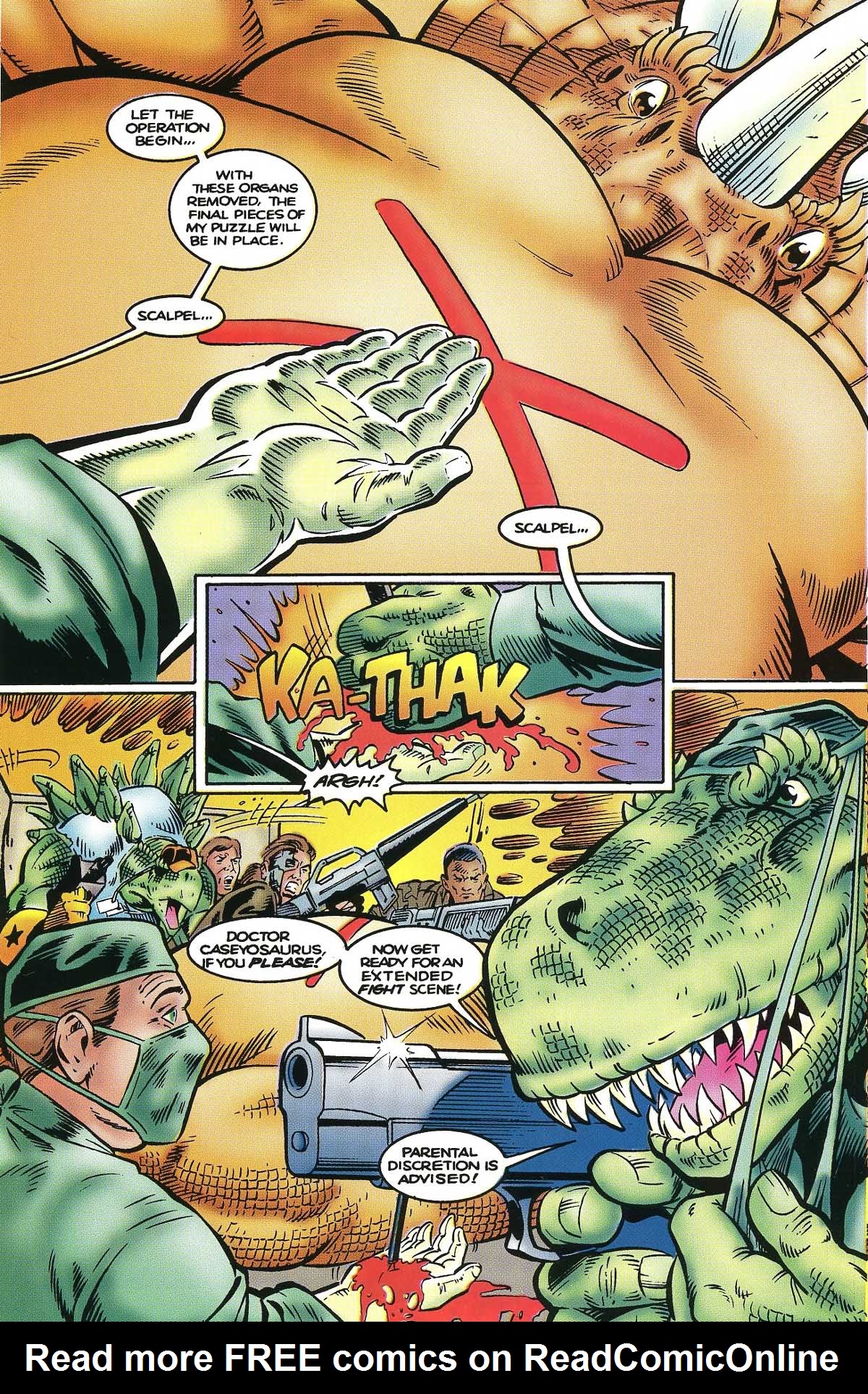 Read online Dinosaurs For Hire comic -  Issue #11 - 16