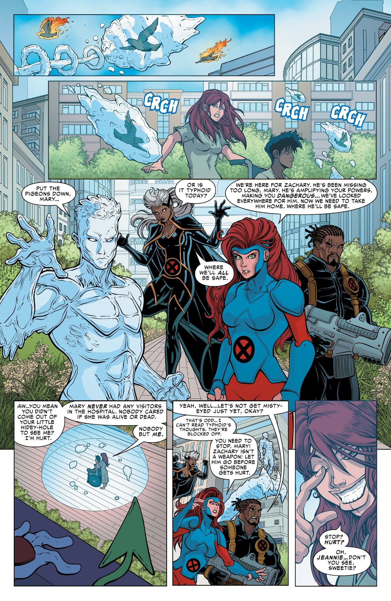 Read online Typhoid Fever: X-Men comic -  Issue # Full - 7