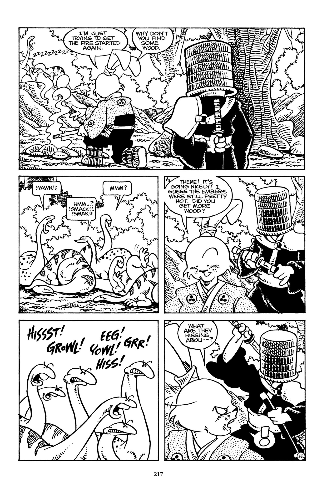 Read online The Usagi Yojimbo Saga comic -  Issue # TPB 1 - 214