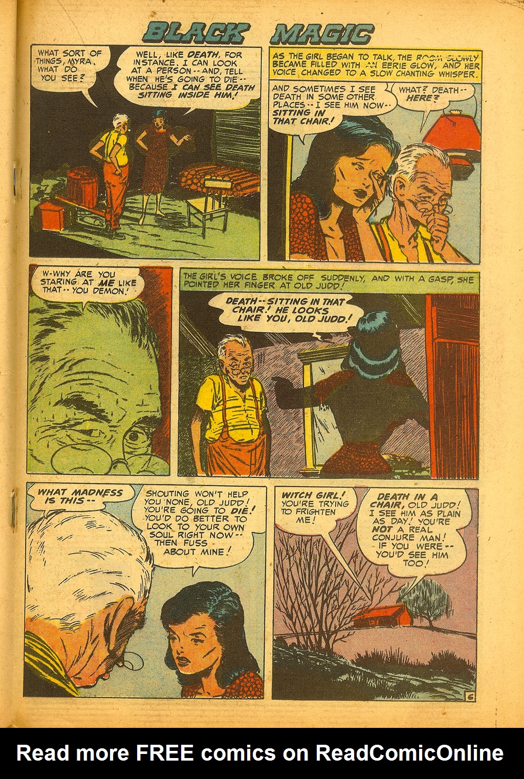 Read online Black Magic (1950) comic -  Issue #14 - 23