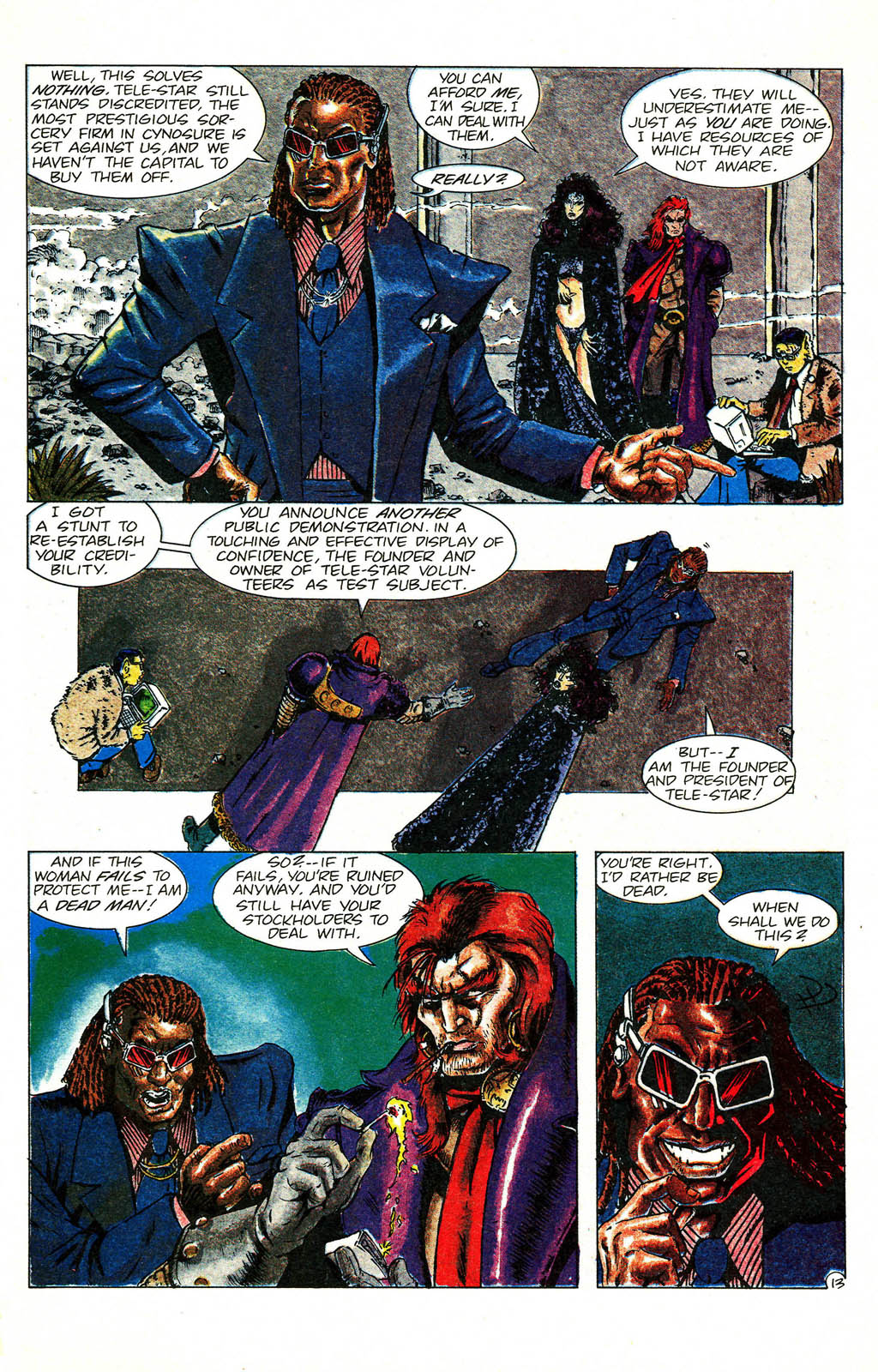 Read online Grimjack comic -  Issue #58 - 17