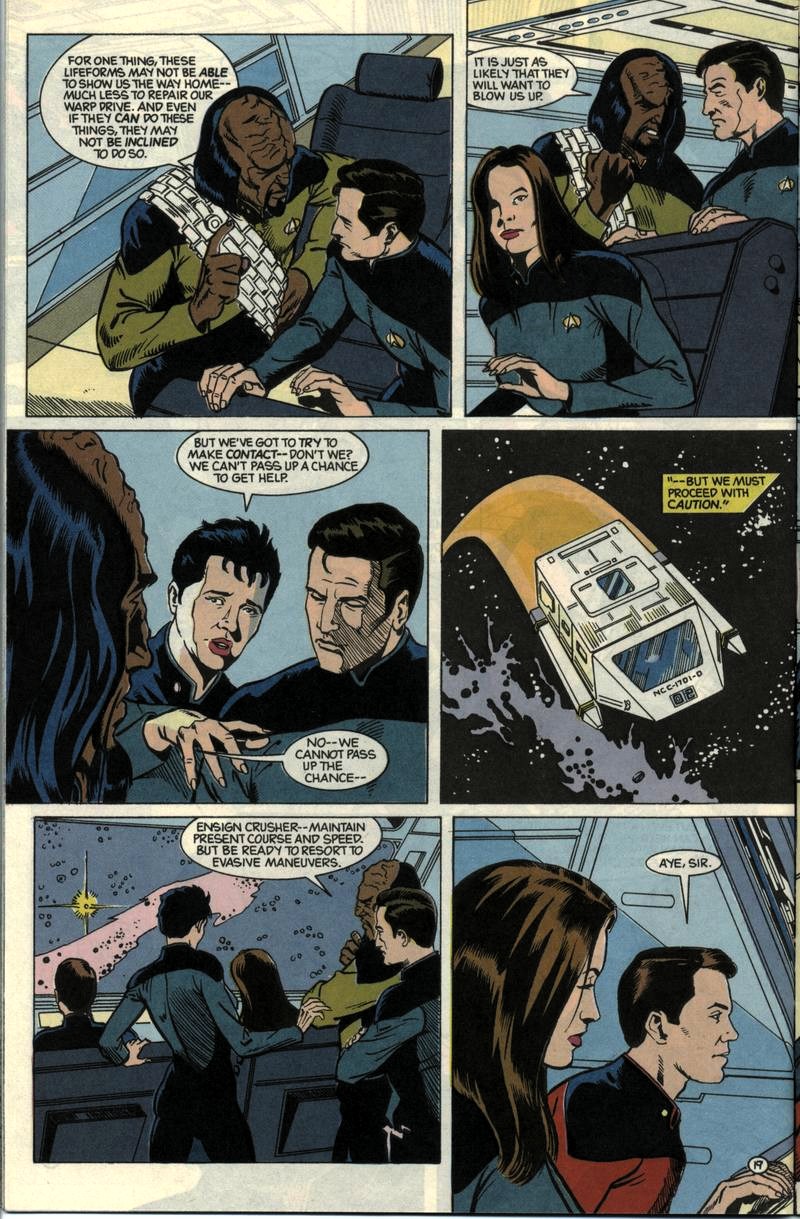 Read online Star Trek: The Next Generation (1989) comic -  Issue #21 - 20