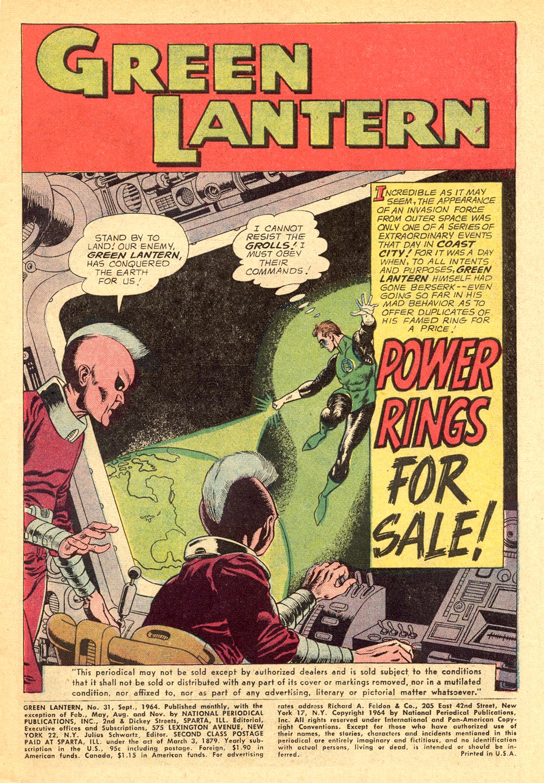Green Lantern (1960) Issue #31 #34 - English 3