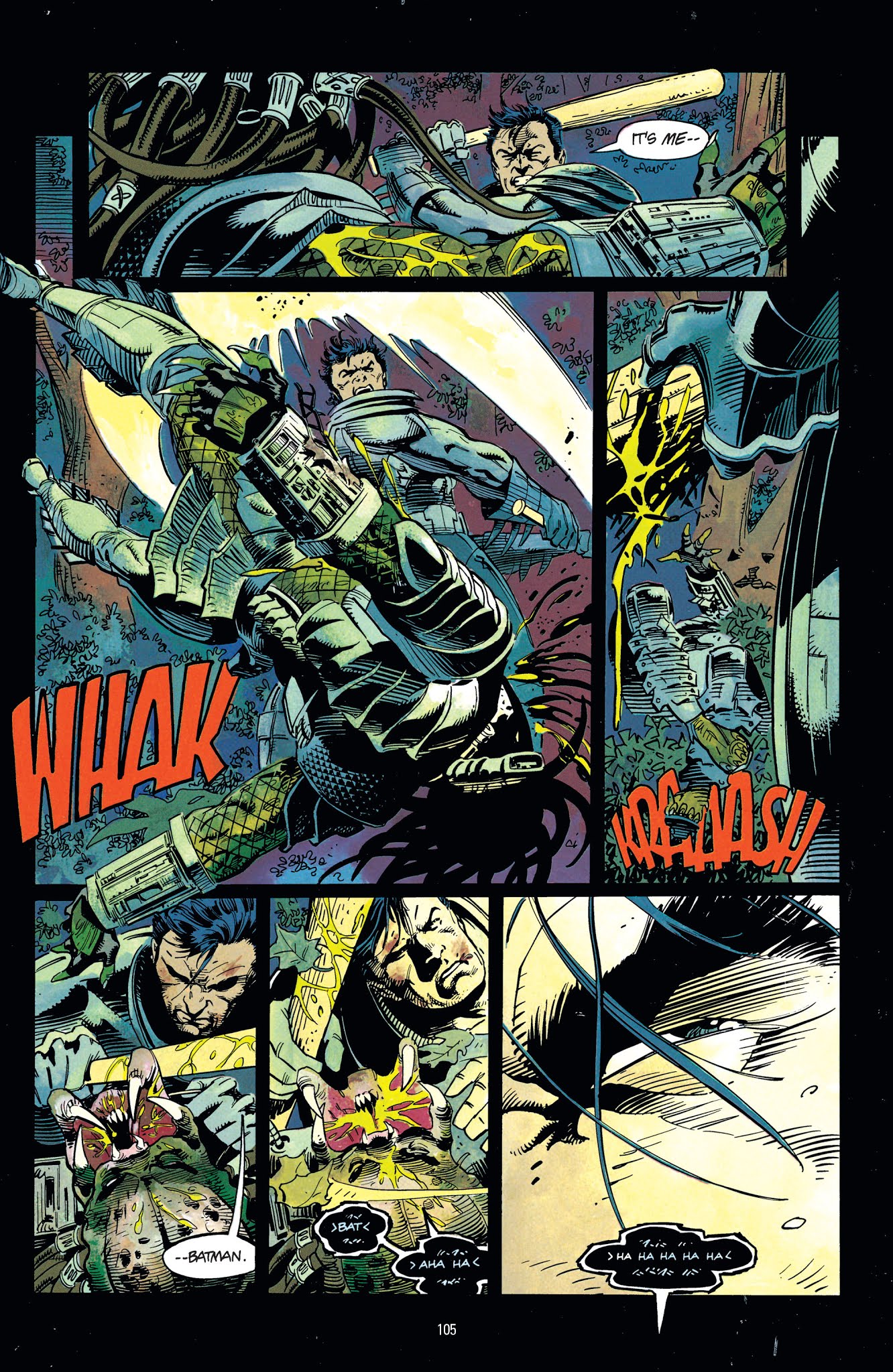 Read online DC Comics/Dark Horse Comics: Batman vs. Predator comic -  Issue # TPB (Part 2) - 1