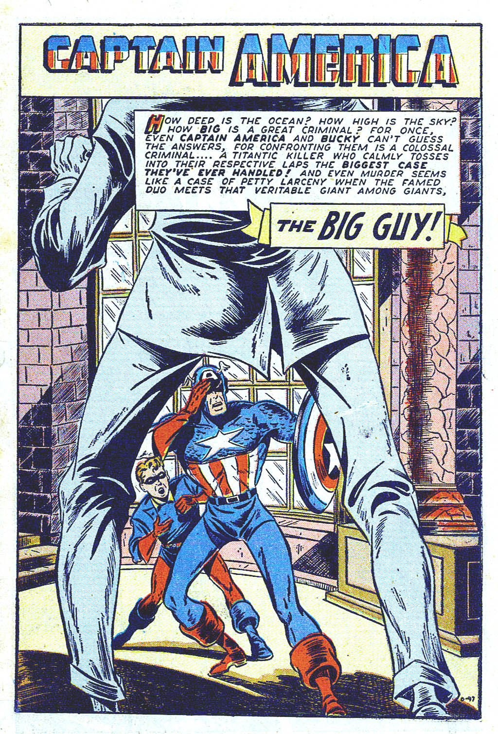 Read online Captain America Comics comic -  Issue #54 - 3