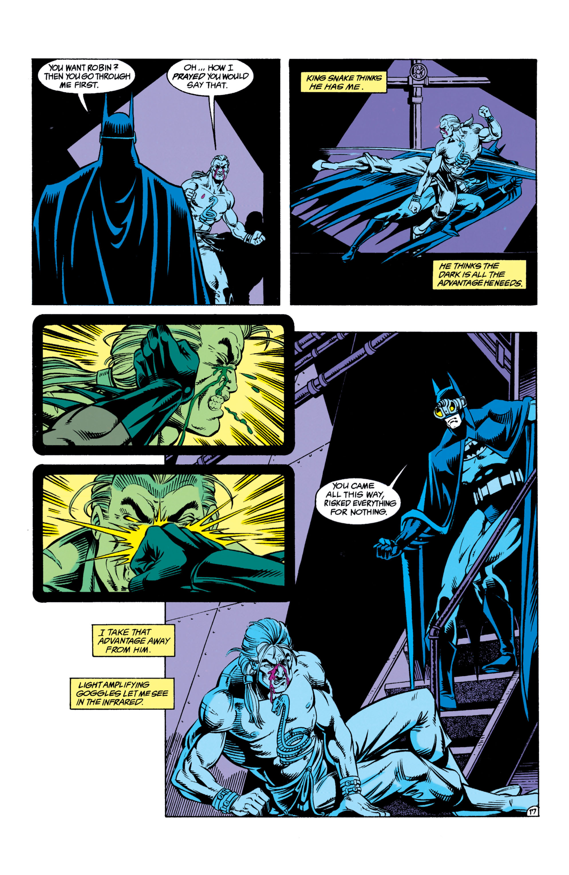 Read online Batman (1940) comic -  Issue #469 - 18