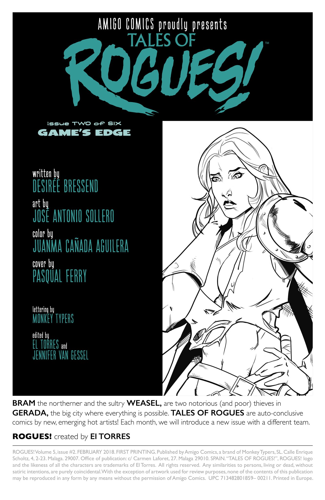 Read online Tales of Rogues! comic -  Issue #2 - 2