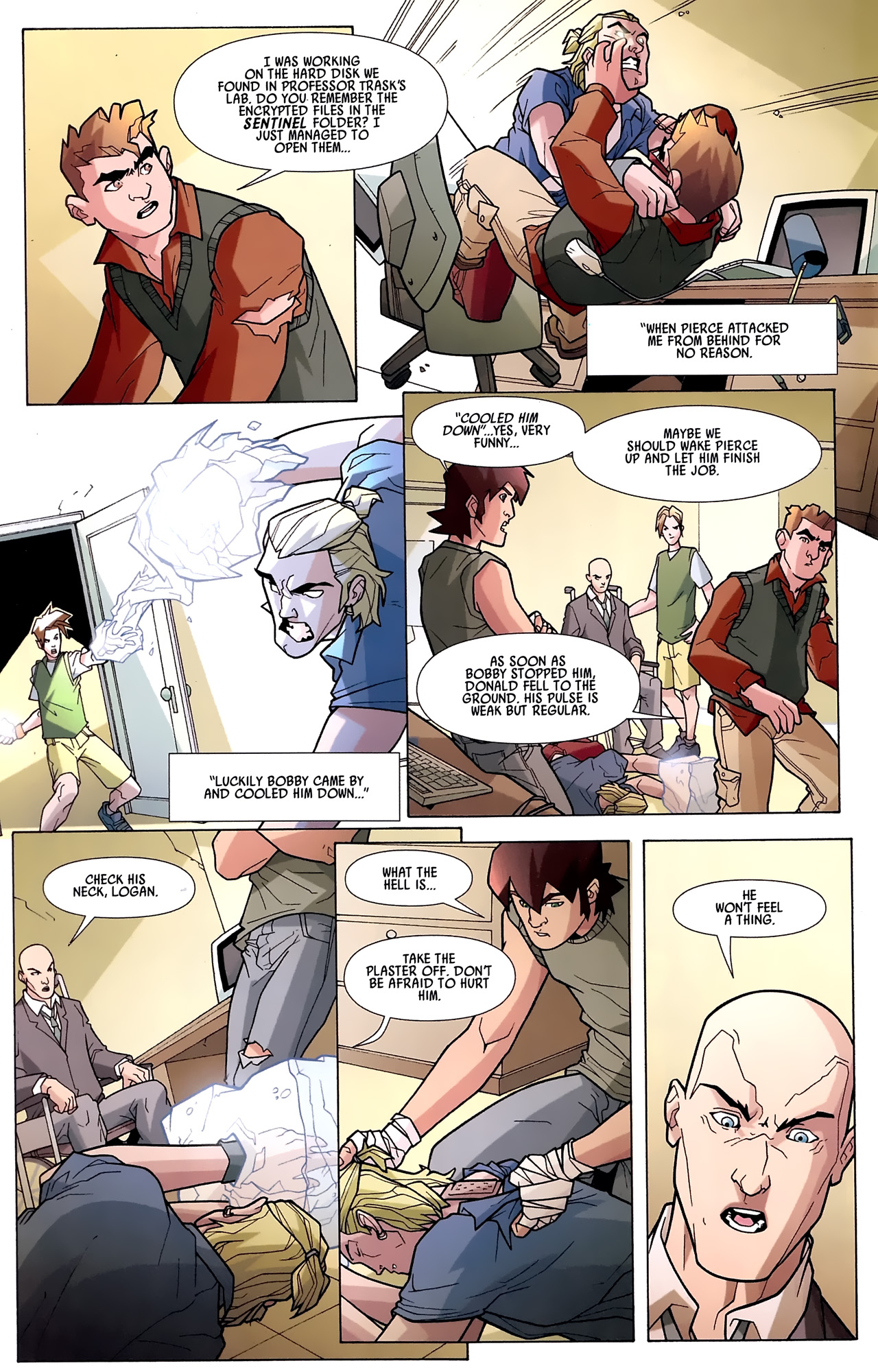 Read online X-Campus comic -  Issue #3 - 34