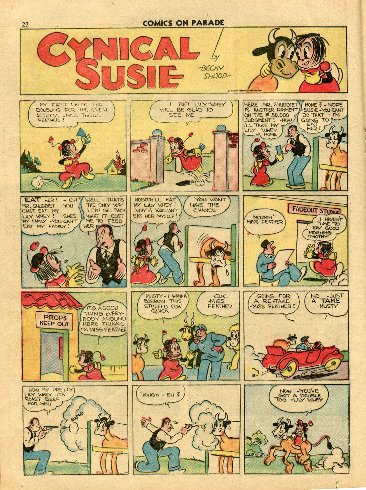Read online Comics on Parade comic -  Issue #12 - 23