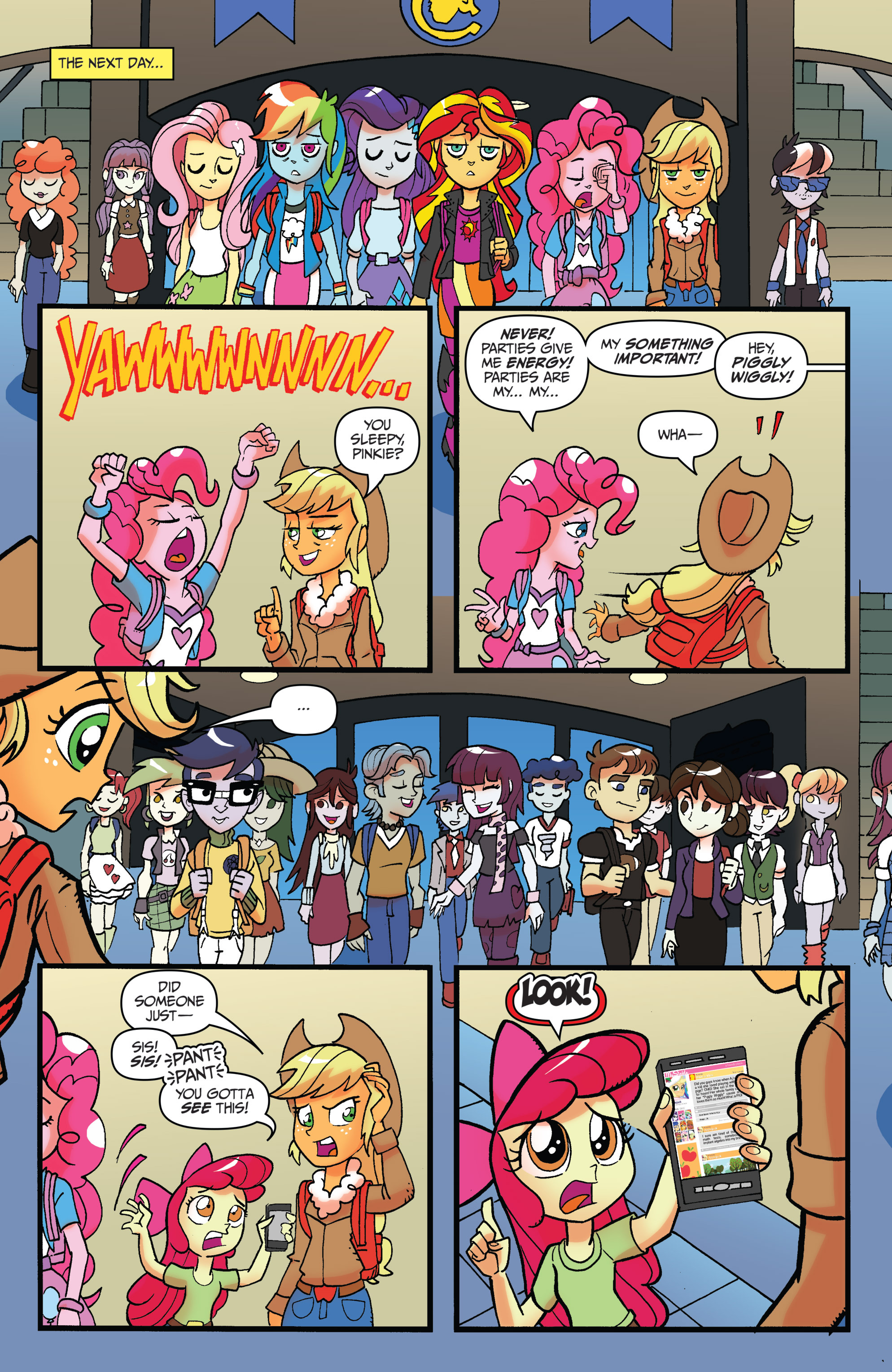 Read online My Little Pony: Equestria Girls Holiday Special 2014 comic -  Issue # Full - 17