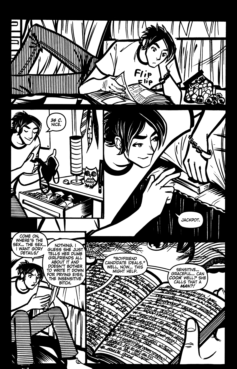 Read online Scooter Girl comic -  Issue #3 - 8