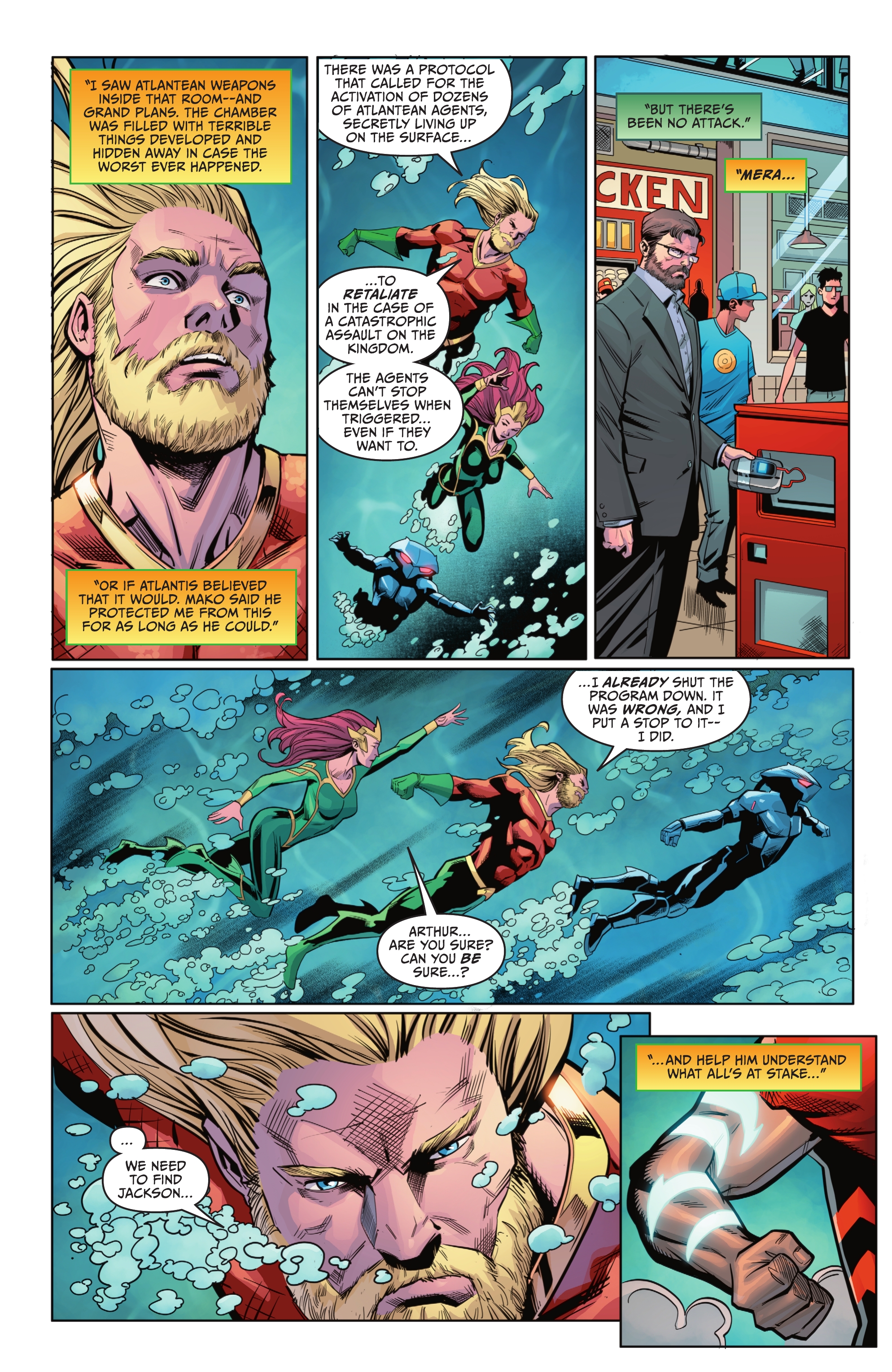 Read online Aquamen comic -  Issue #3 - 14