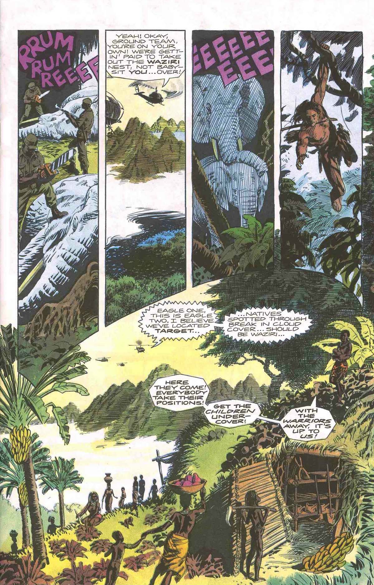Read online Tarzan: The Beckoning comic -  Issue #4 - 7
