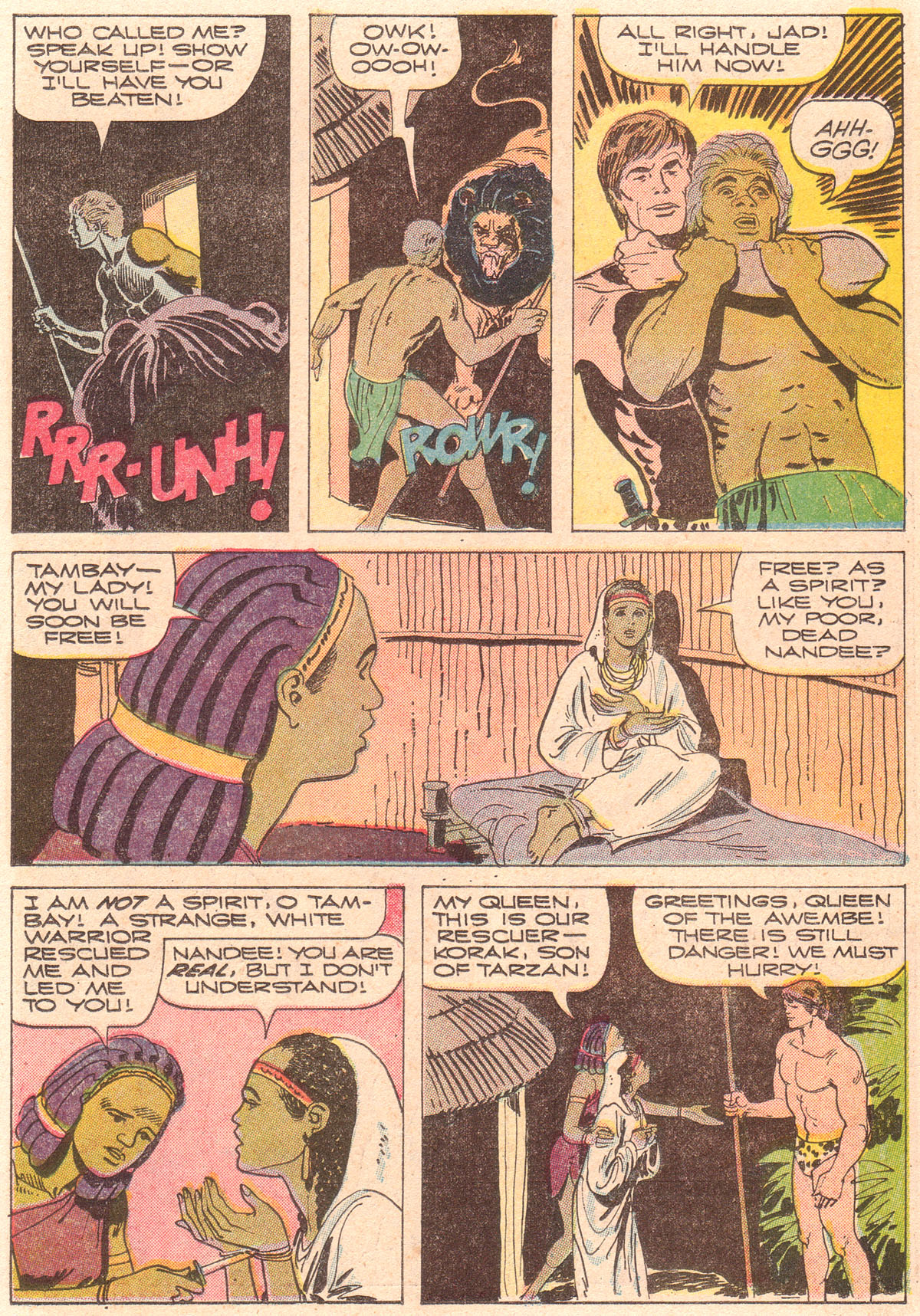 Read online Korak, Son of Tarzan (1964) comic -  Issue #40 - 11
