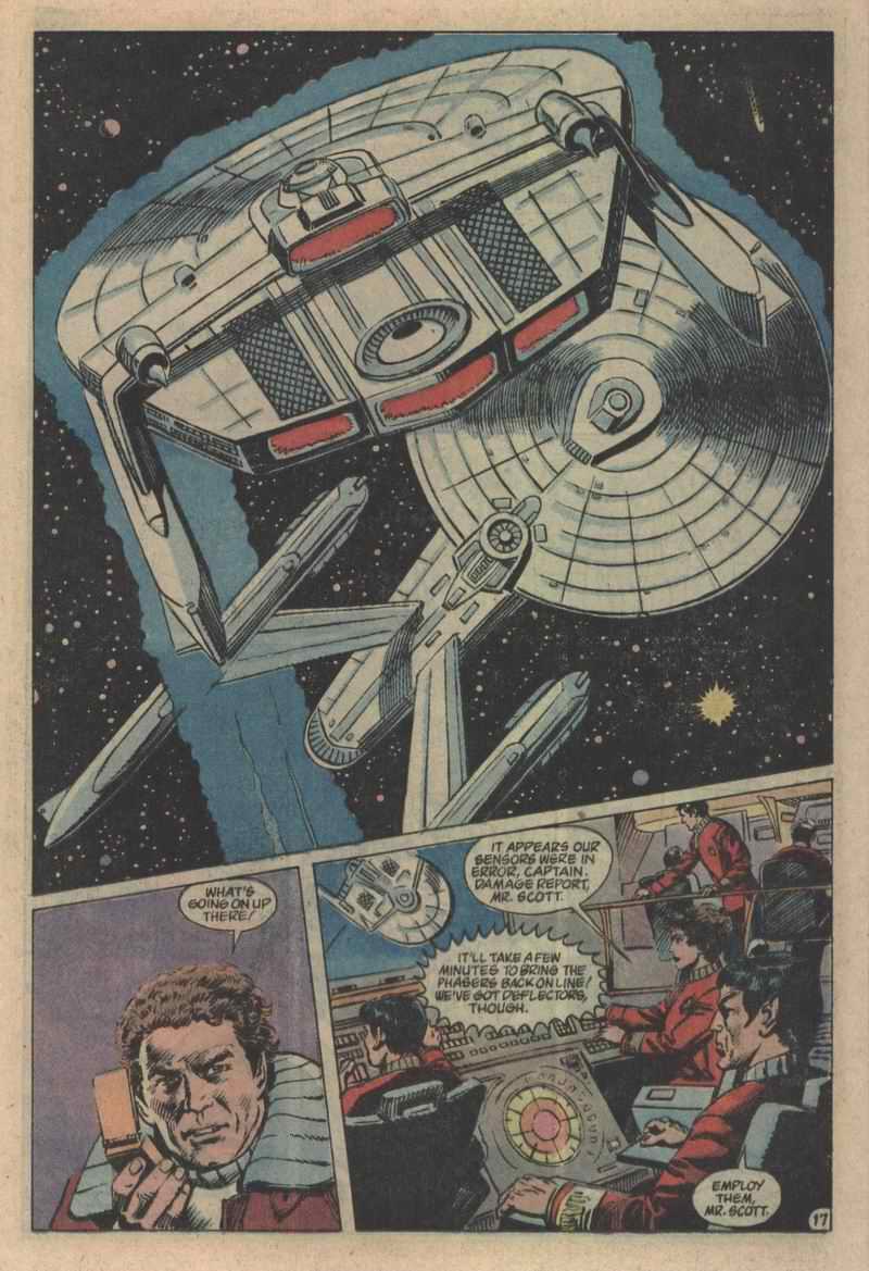 Read online Star Trek (1984) comic -  Issue #49 - 17