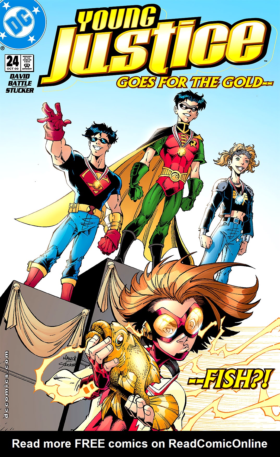 Read online Young Justice (1998) comic -  Issue #24 - 1