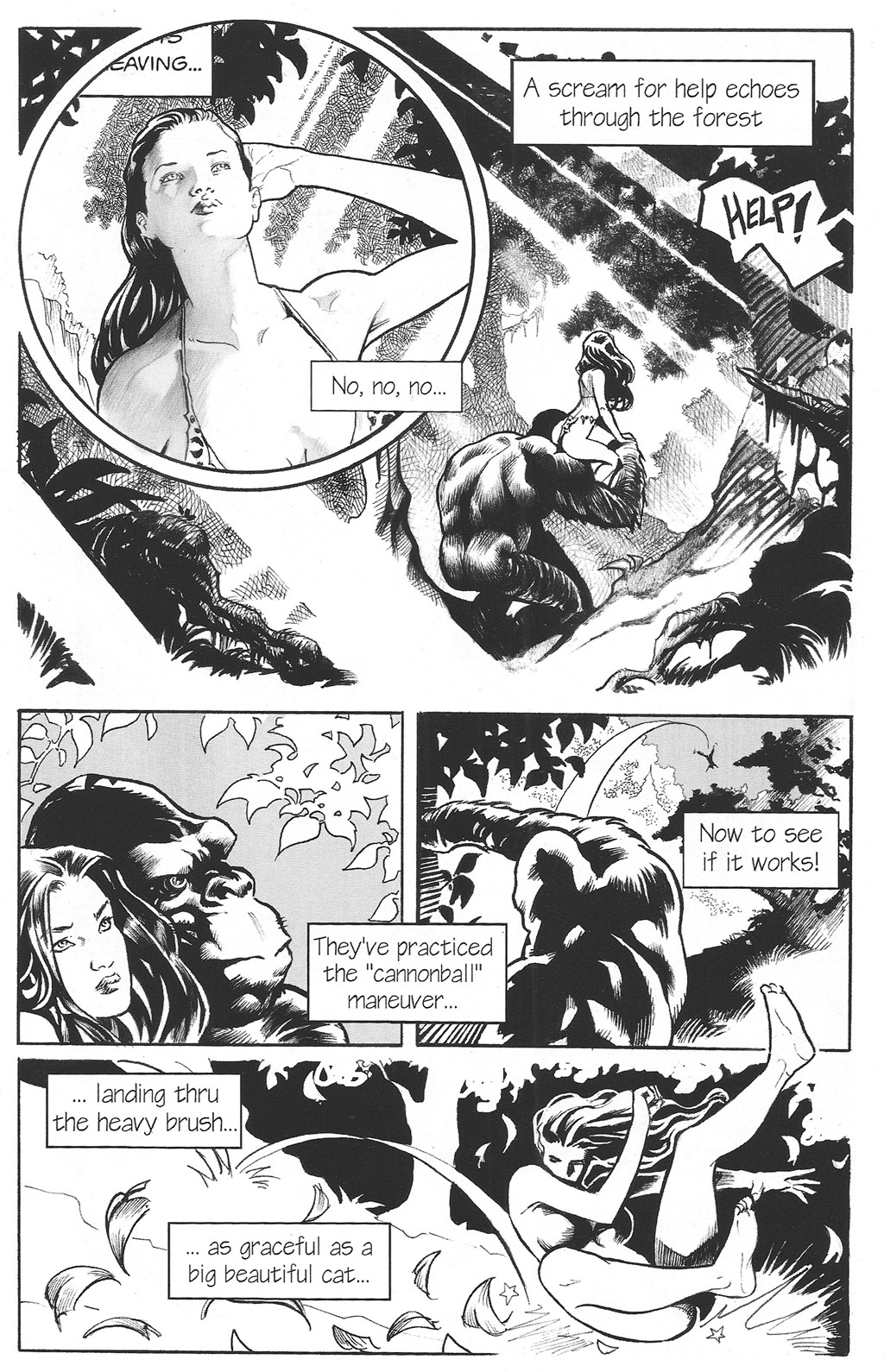 Read online Cavewoman: The Movie comic -  Issue # Full - 8