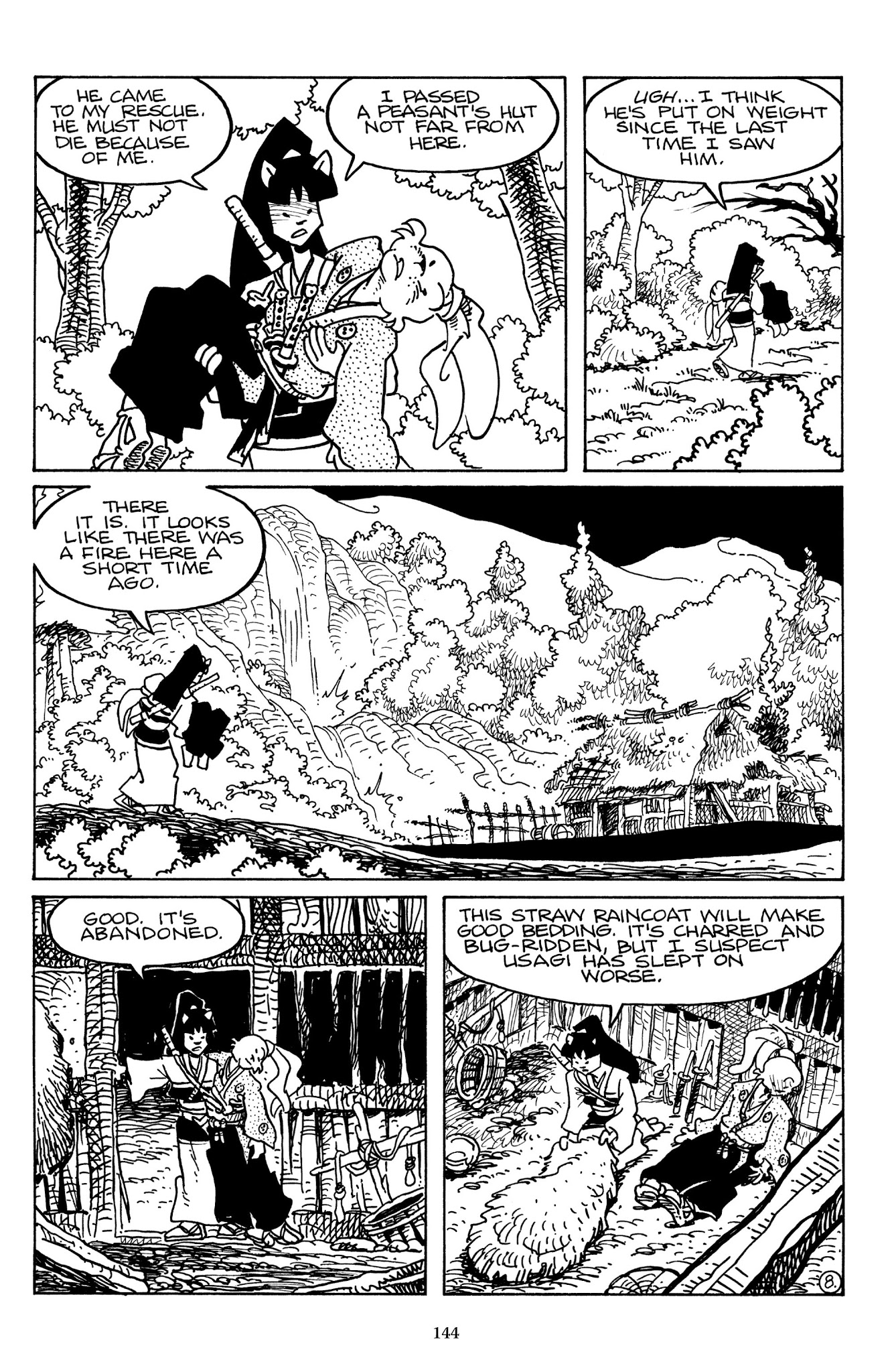 Read online The Usagi Yojimbo Saga comic -  Issue # TPB 6 - 143