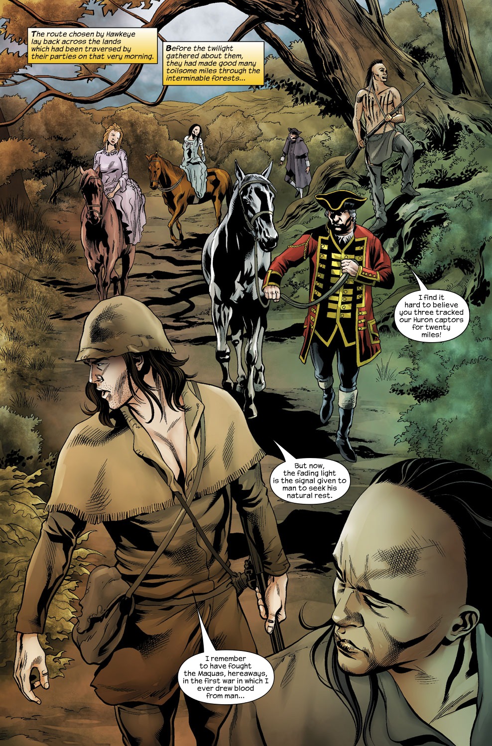 Read online The Last of the Mohicans comic -  Issue #3 - 3