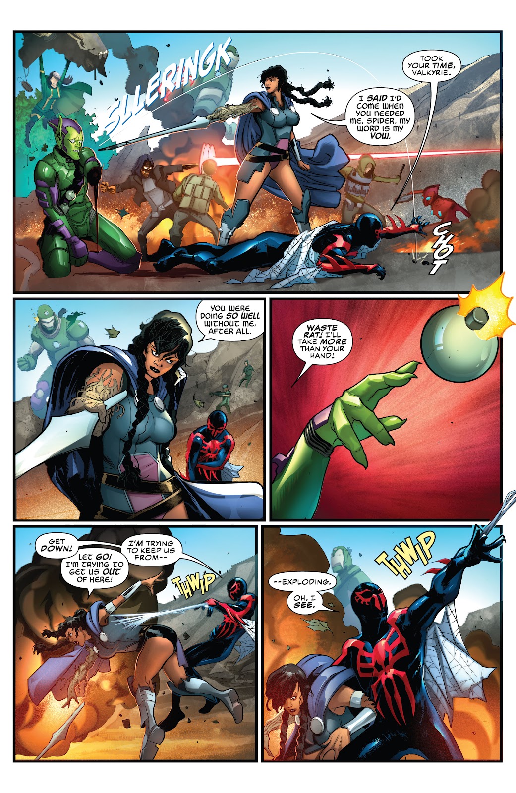 Spider-Man 2099: Exodus Alpha issue Omega - Page 14